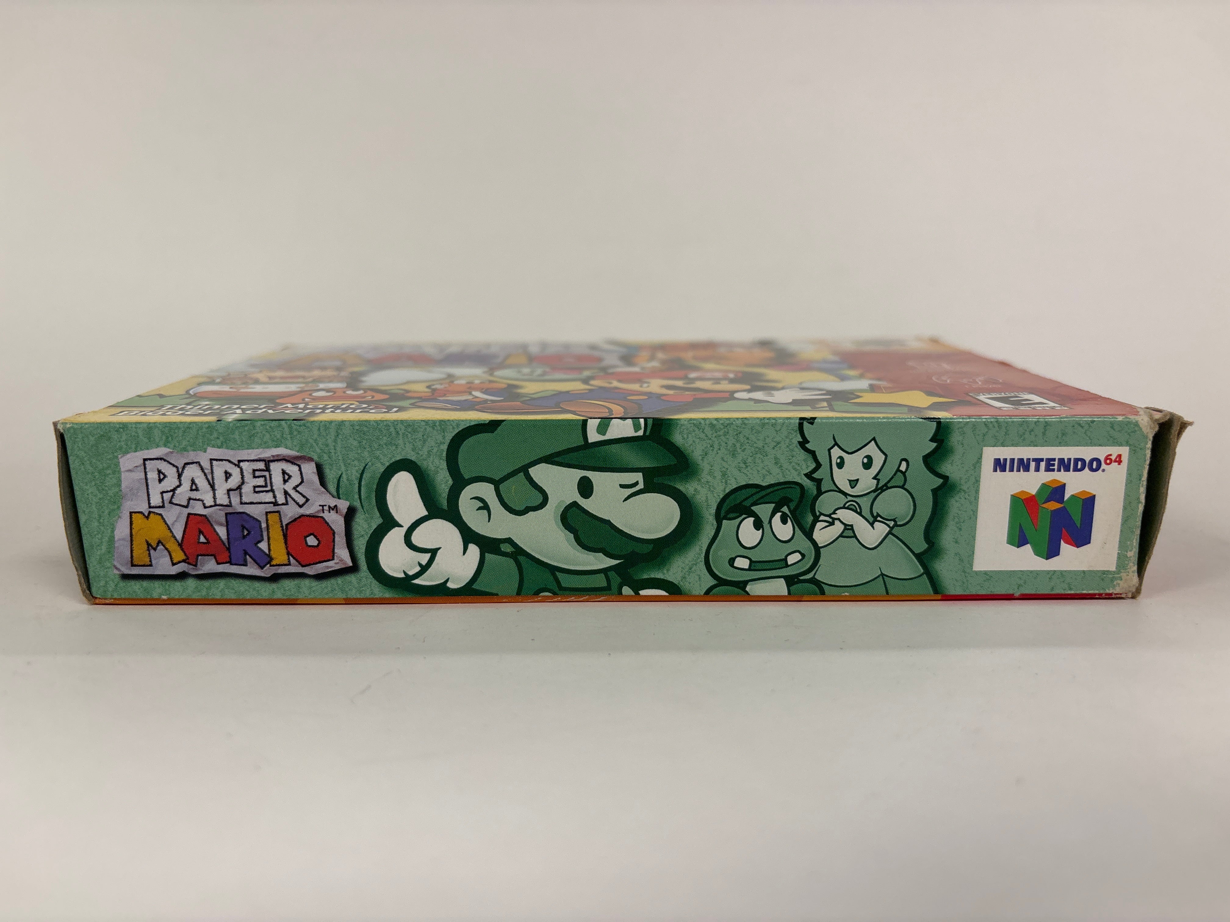 Original Paper Mario Nintendo 64 N64 Game Box & Manuals Only (No Game Included) - Perfect for Collectors & Display, Great for Retro Gaming Setup