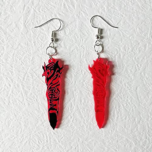 Anime Drop Earrings for Women - Cute Cosplay Accessories & Fashion Jewelry - Perfect for Cosplay, Halloween, Parties & Daily Wear