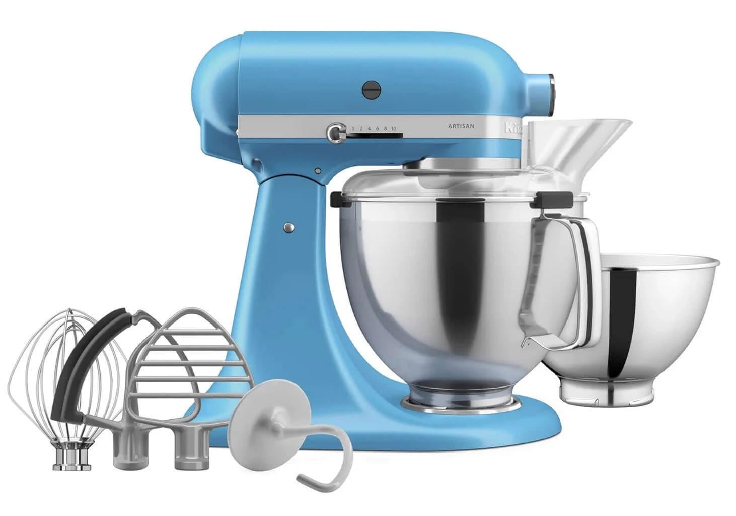 KitchenAid KSM195 6-Qt. Professional 600 Series Stand Mixer - Blue Velvet | Powerful 575W Motor | 10 Speeds | Perfect for Baking Cakes, Cookies & Bread Dough | Home & Commercial Kitchen Use