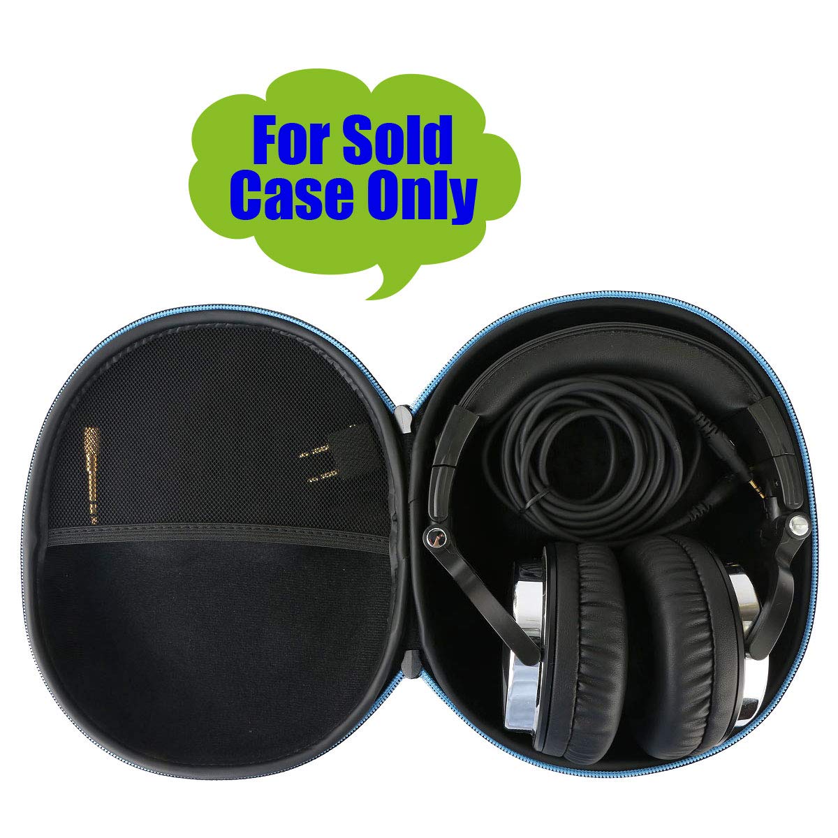 OneOdio Wired Over Ear Headphones Hard Carrying Case - Durable Protection for Studio Monitor & DJ Headsets - Perfect for Travel, Mixing, and Professional Audio Use