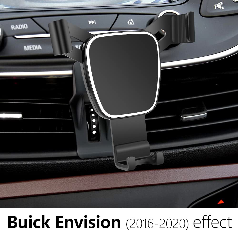 Universal Car Phone Holder Mount for 2016-2020 Buick Envision SUV - Adjustable Dashboard & Air Vent Cell Phone Stand - Perfect for GPS Navigation, Hands-Free Calling & Road Trips