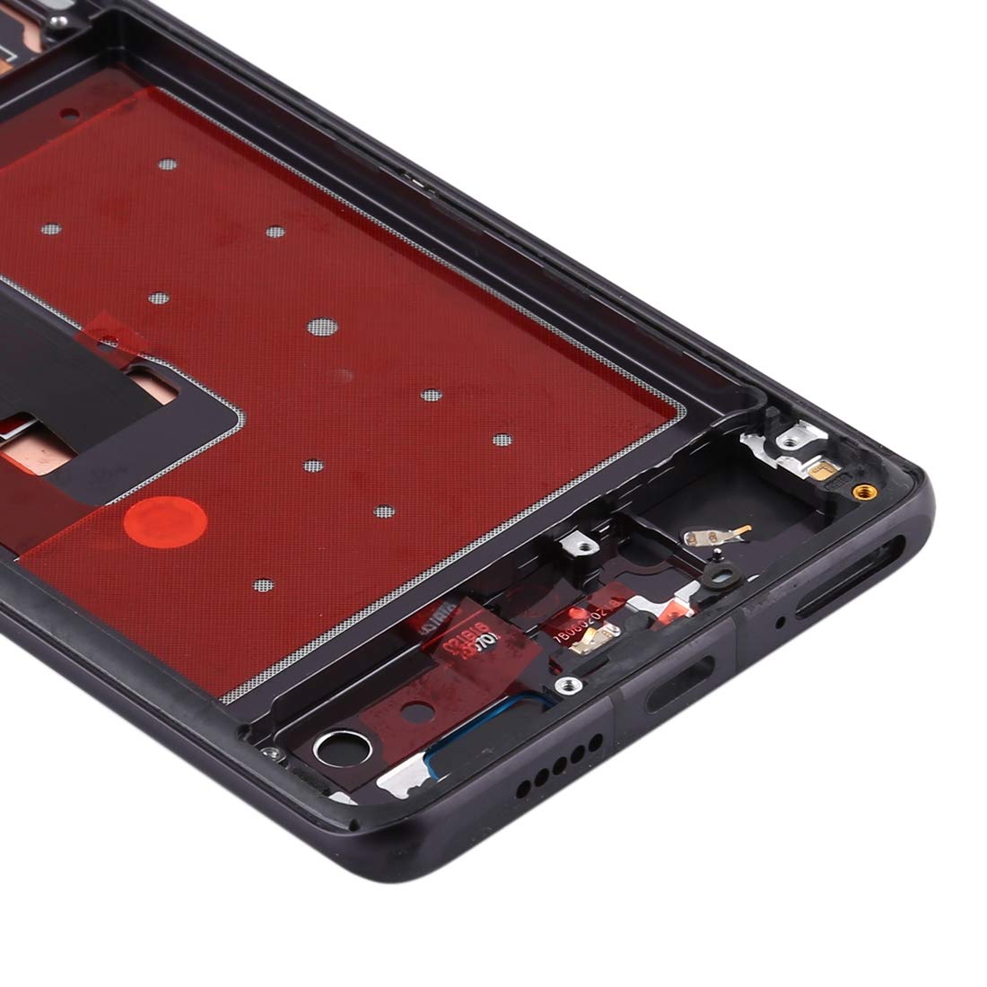 Original Huawei P30 Pro OLED LCD Screen Replacement - Full Assembly with Frame & Digitizer for Easy DIY Repair | Perfect for Cracked/Broken Display Fix, Gaming & Multimedia Use