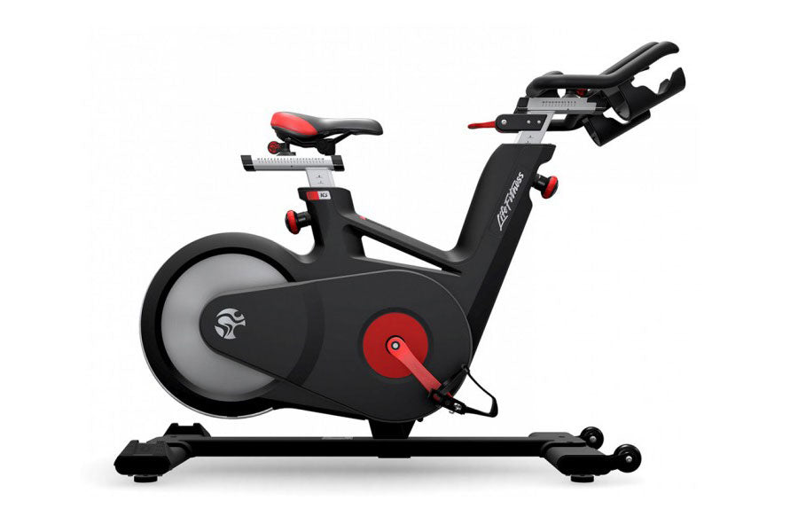 Life Fitness IC6 Indoor Cycling Bike - Premium Home Exercise Bike for Cardio & Strength Training - Perfect for Home Gym & Studio Workouts