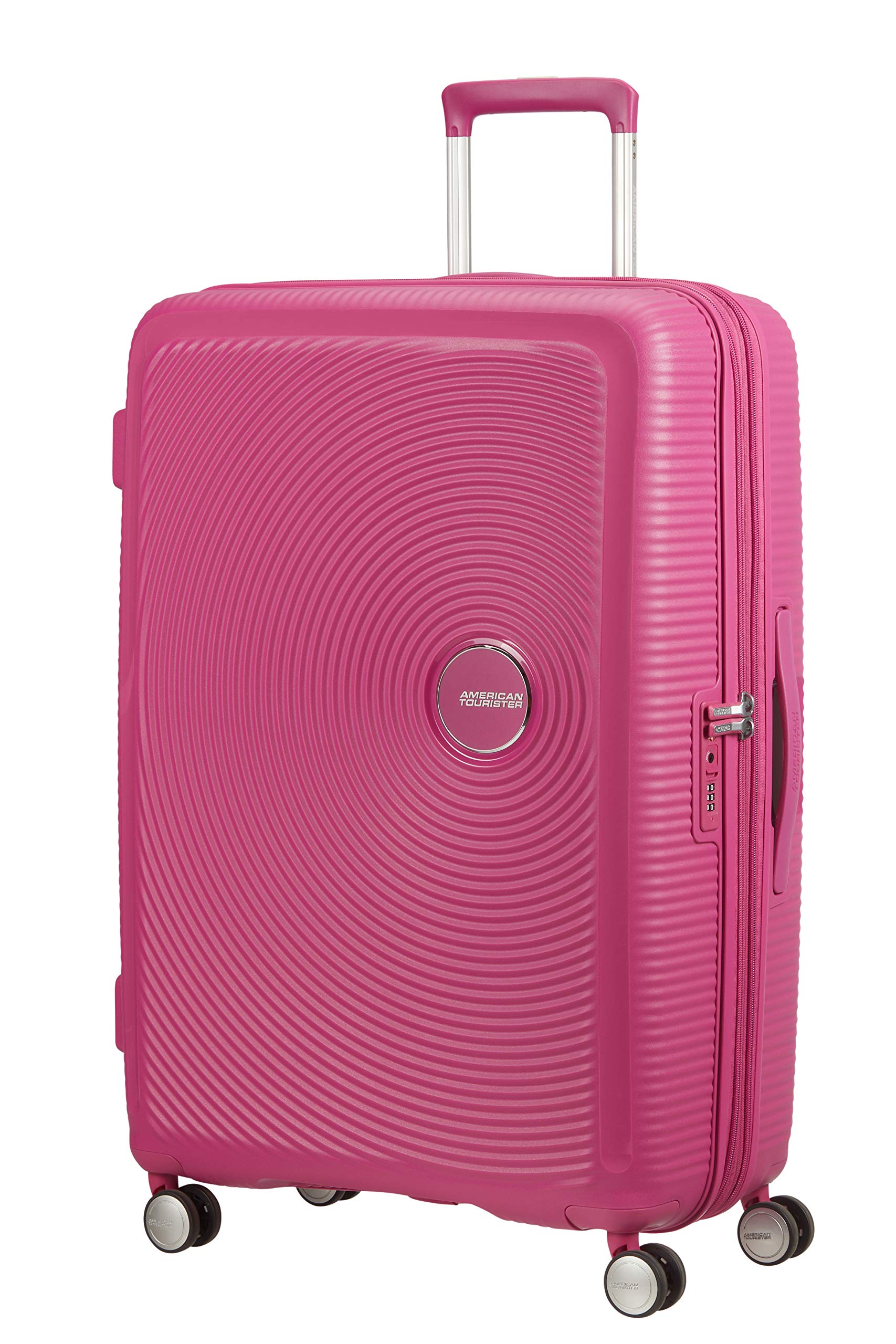 American Tourister Soundbox Spinner Expandable Luggage - Lightweight Durable Suitcase for Travel, Business & Vacation | Carry-On & Check-In Friendly