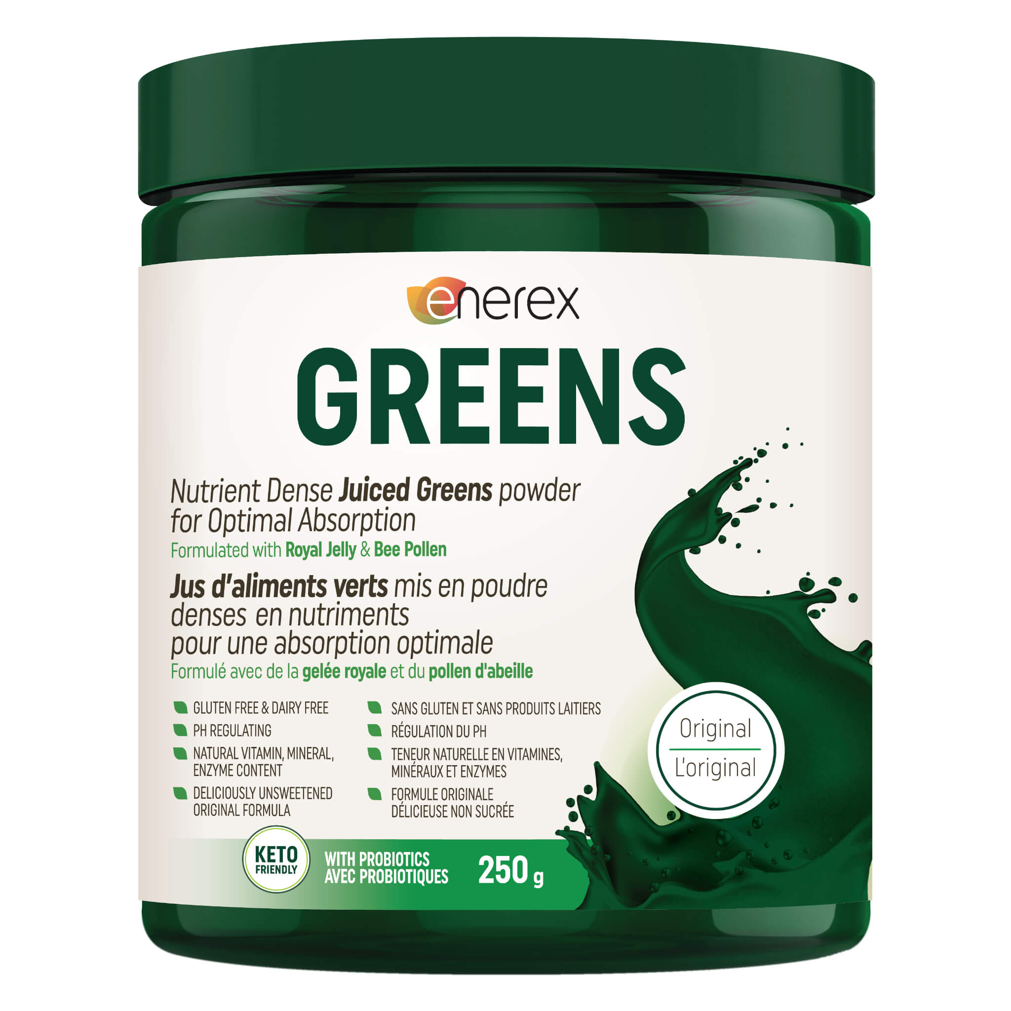 Organic Greens Superfood Powder | Original Blend for Energy & Detox | Perfect for Smoothies, Juices & Daily Wellness