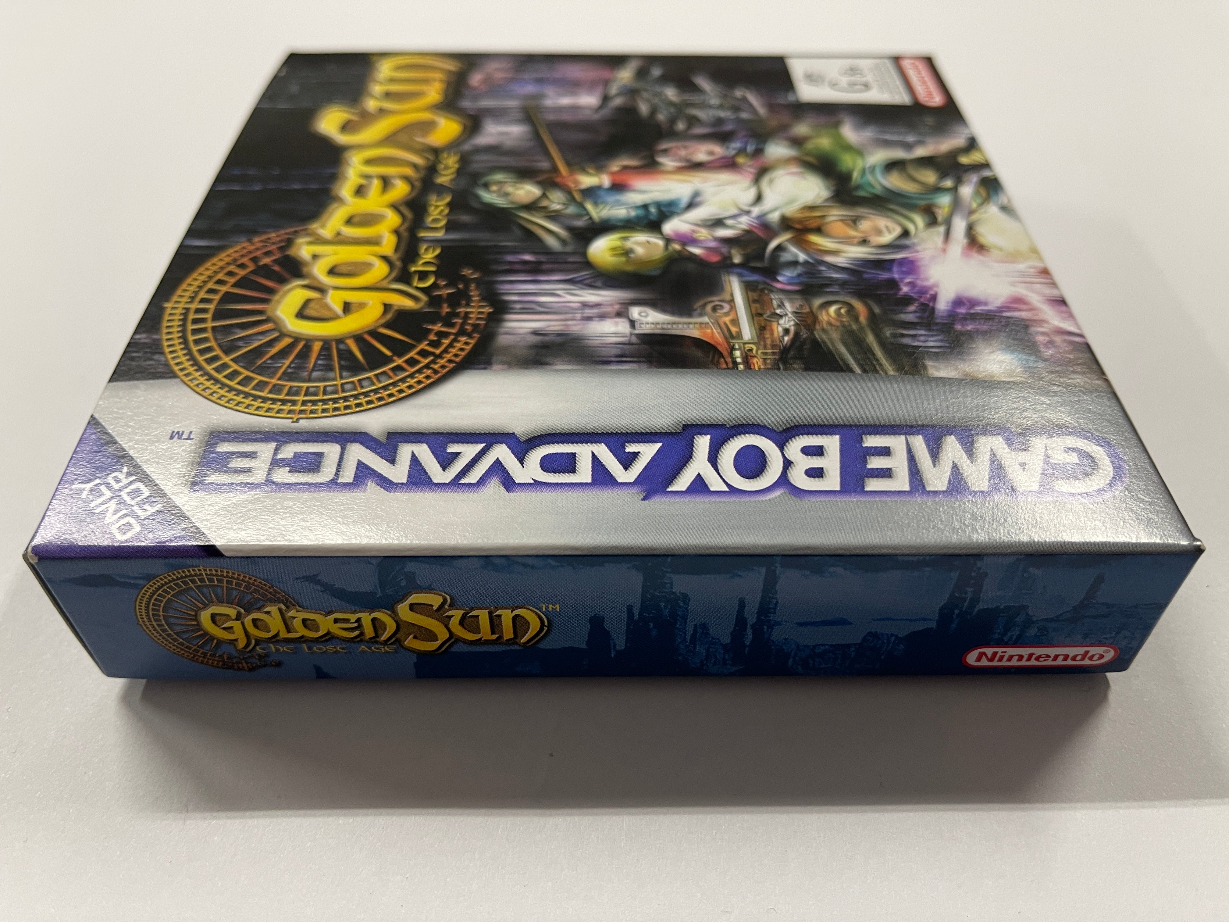 Golden Sun The Lost Age Complete In Box - GBA Game with Manual & Map - Perfect for Retro Gaming Collectors and Nintendo Fans