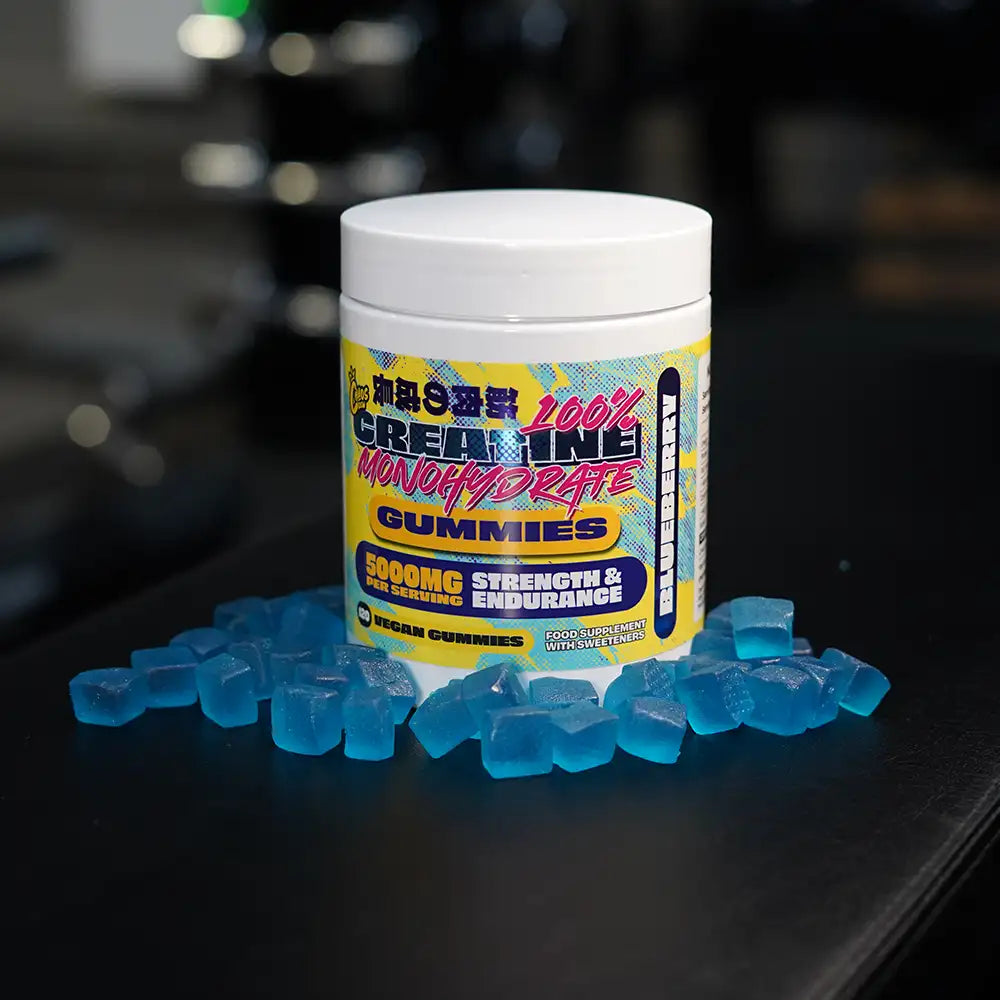Chaos Crew Creatine Gummies - 120 Count | Muscle Recovery & Strength Booster | Pre-Workout & Post-Workout Supplement for Athletes & Fitness Enthusiasts