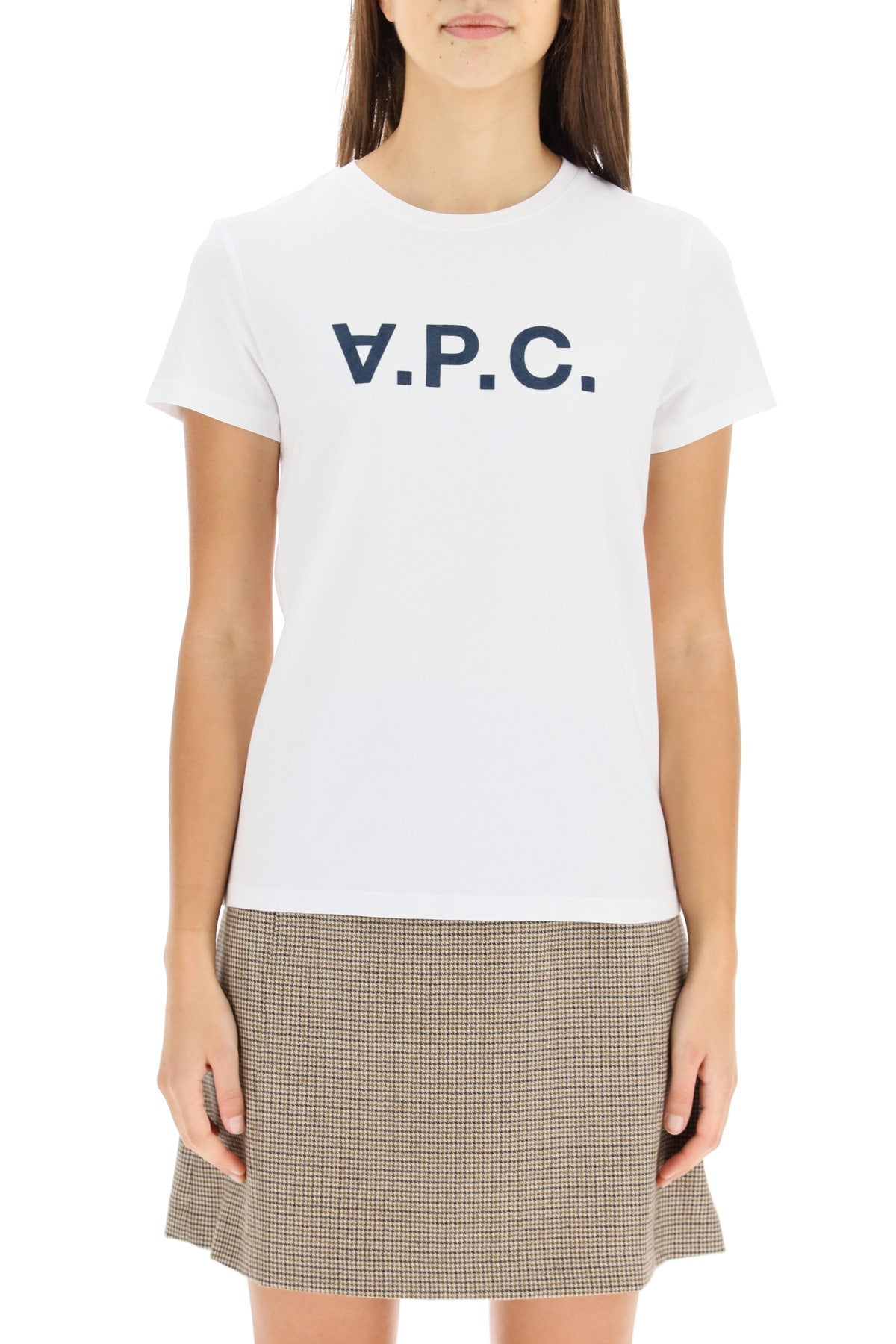 APC VPC Logo Flock T-Shirt - Stylish Graphic Tee for Casual Wear & Street Fashion