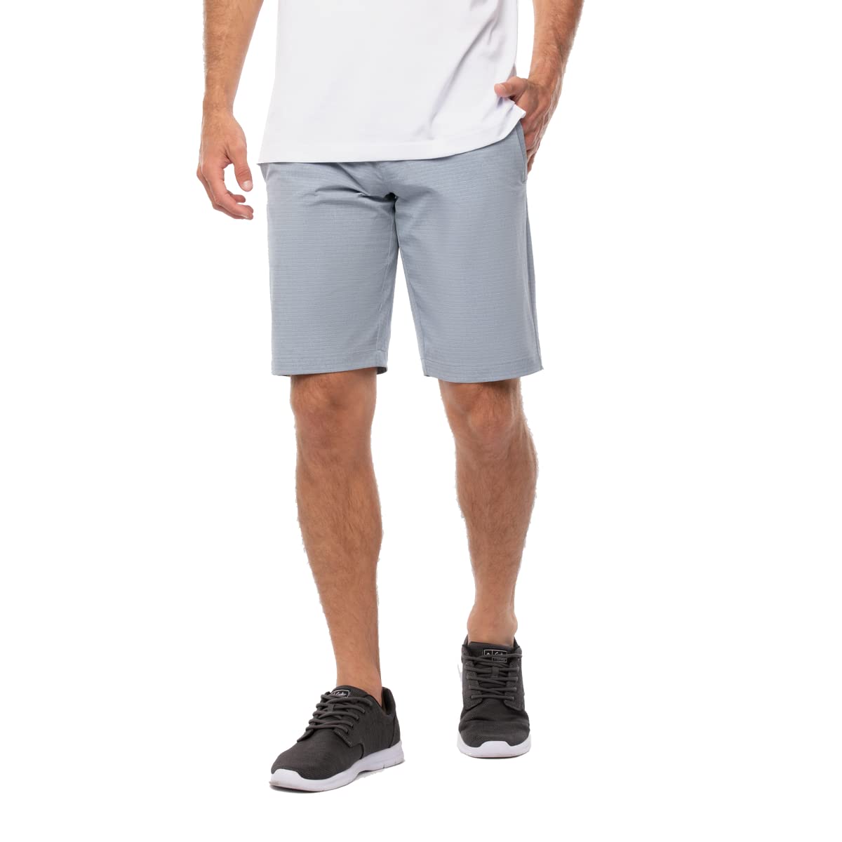 TravisMathew Lost and Found Golf Shorts for Men - Federal Blue, Size 36 - Comfortable Stretch Fabric for Golfing, Casual Wear & Outdoor Activities
