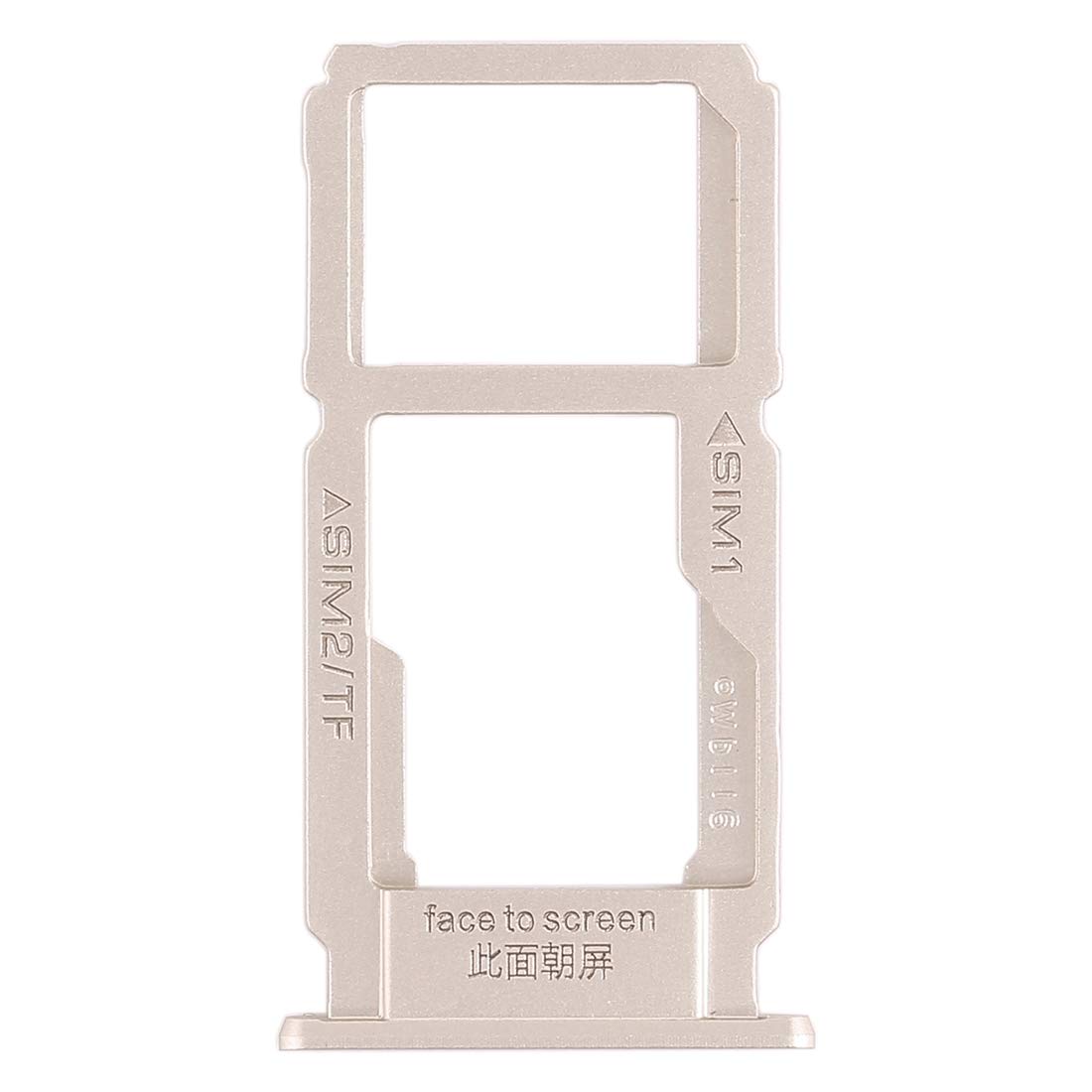 Original: HONGYAN for Oppo R9sk SIM Card Tray + SIM Card Tray/Micro SD Card Tray   Optimized: HONGYAN Replacement SIM Card Tray & Micro SD Card Tray for Oppo R9sk - Compatible with Dual SIM and Memory Card Storage - Perfect for Phone Repair and Data Expansion