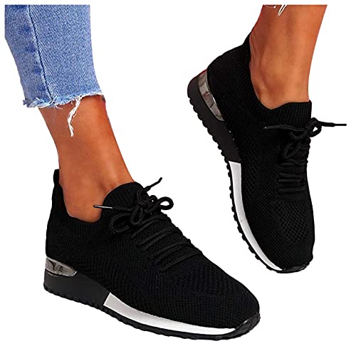 AODONG Women's Slip-On Walking Shoes - Breathable Mesh Casual Sneakers for Running & Summer Activities | Lightweight Comfort for Walking, Jogging, and Travel