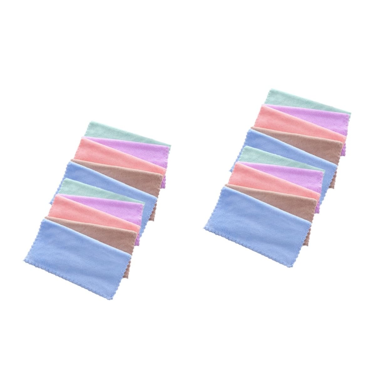 20 Pack Absorbent Facial Cleansing Towels - Gentle Makeup Remover & Body Wash Cloths for Daily Skincare, Travel & Gym Use