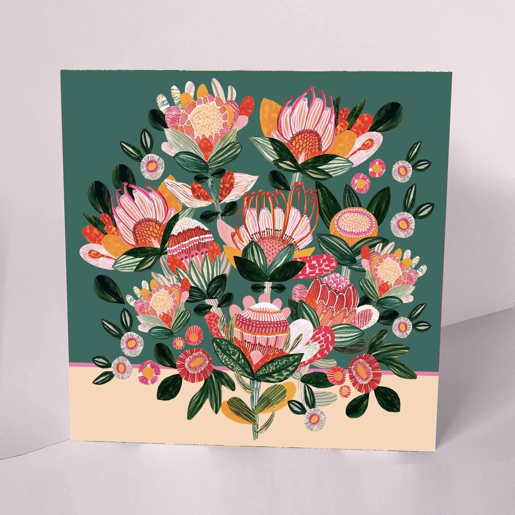 Australian Flora Greeting Card Set - Beautiful Botanical Designs for Birthdays, Anniversaries & Special Occasions