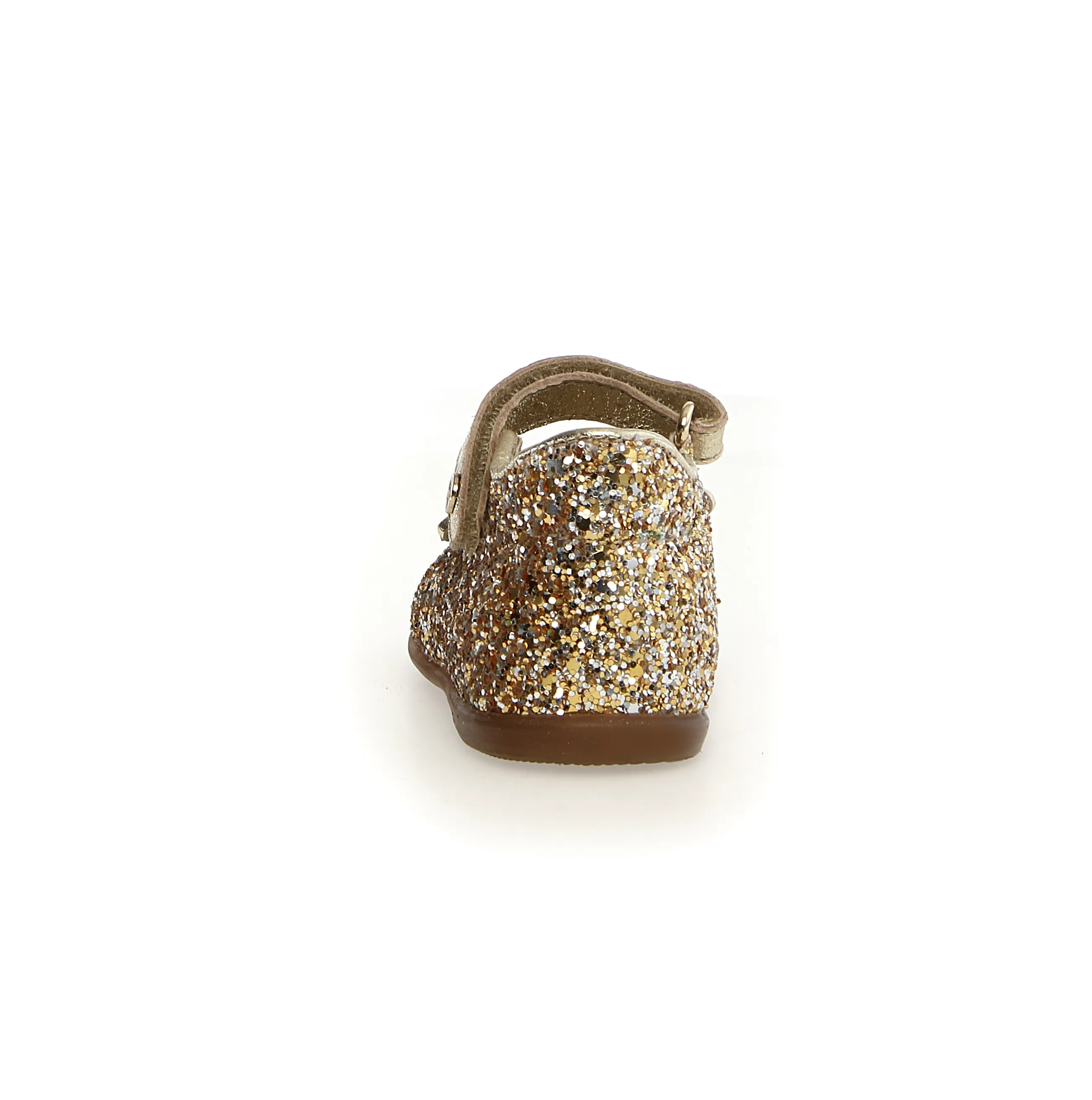 Naturino Girls Ballet Flats - Platinum Silver | Comfortable & Stylish Shoes for Dance, School & Everyday Wear