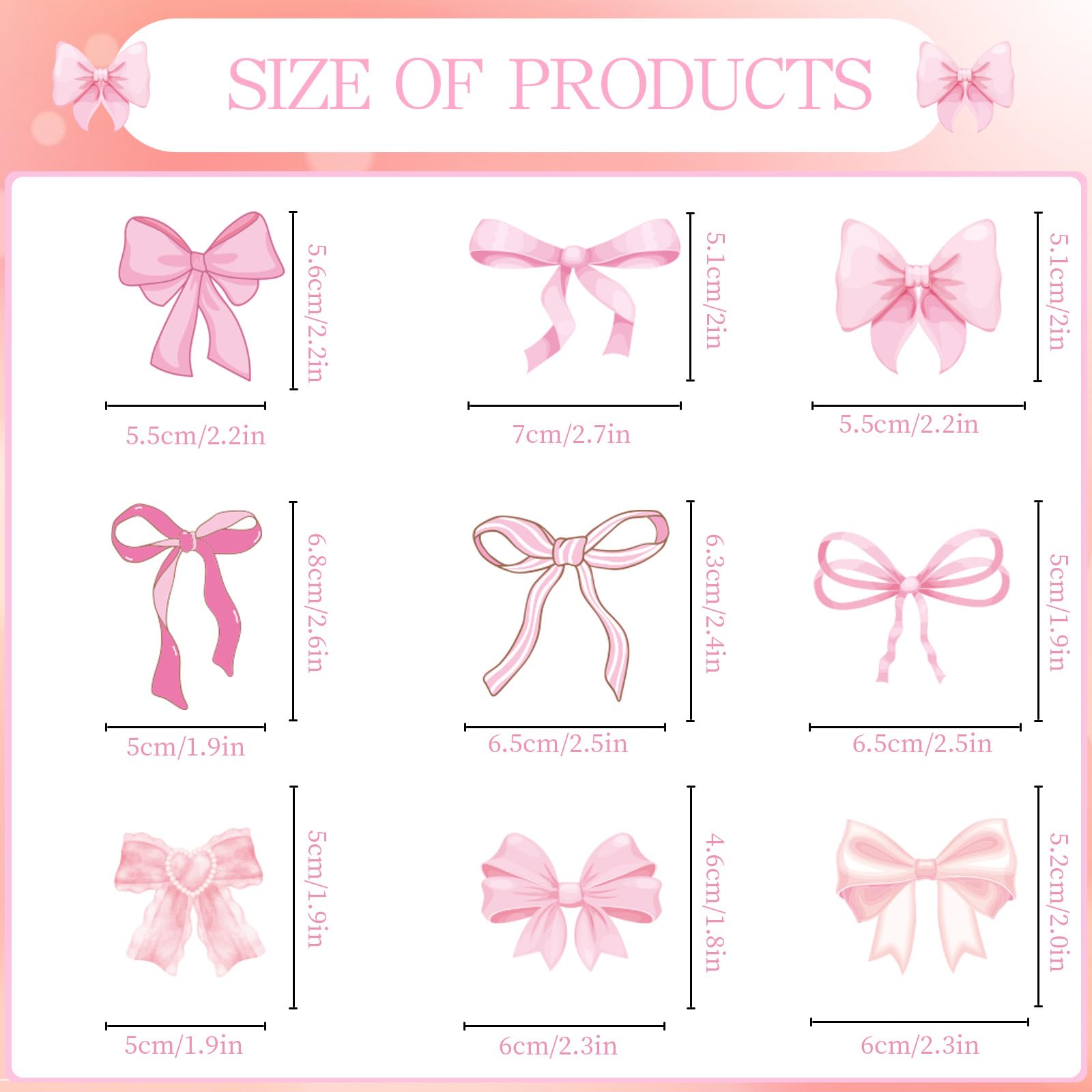 POP PARTY Coquette Birthday Decorations - 36PCS Pink Bow Cupcake Toppers & Party Decorations for Girls, Women | Cute Bow Themed Party Supplies for Birthday, Baby Shower, Bridal Shower & Tea Party