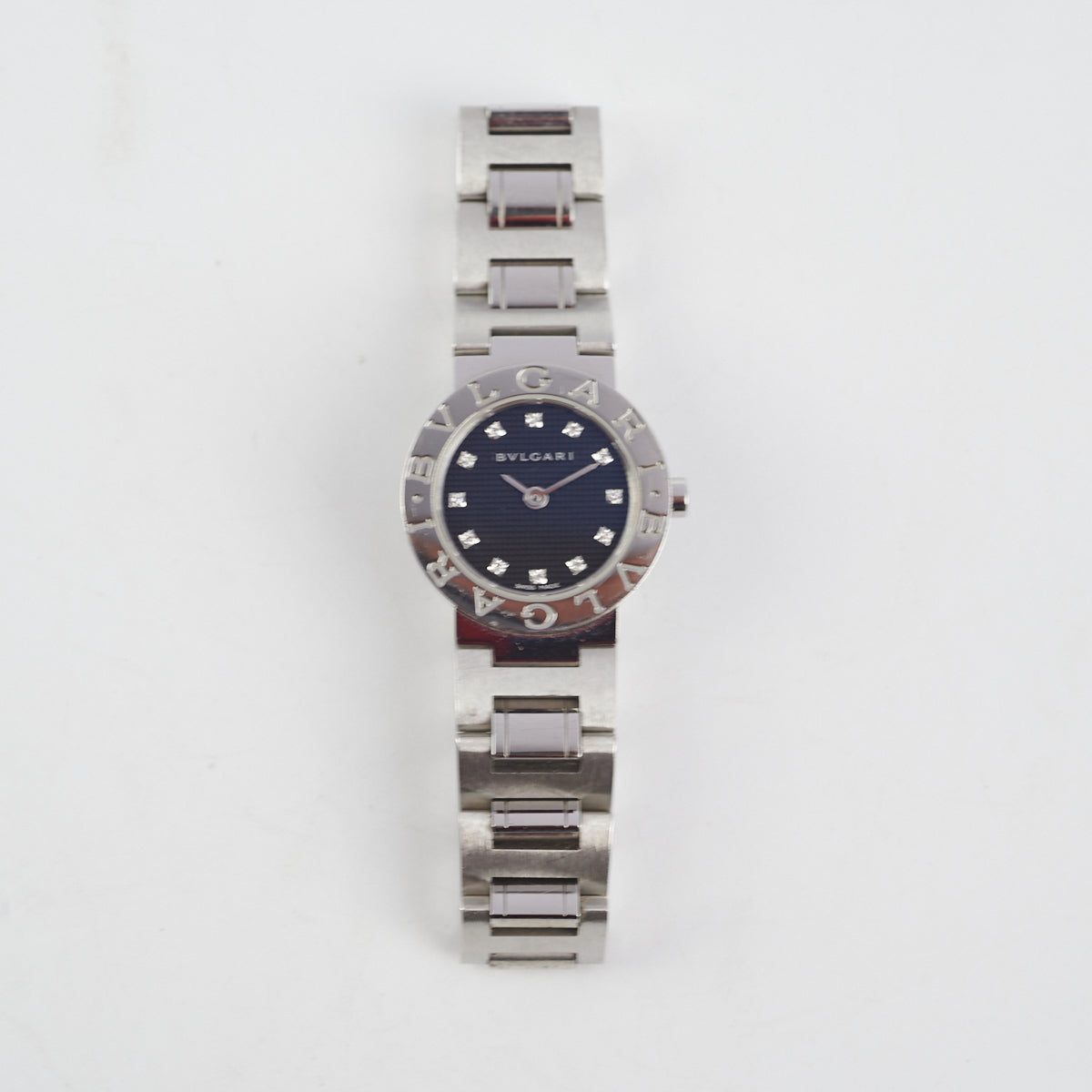 Bvlgari Women's Luxury Diamond Watch 23MM Black Dial - Perfect for Elegant Evening Events & Special Occasions