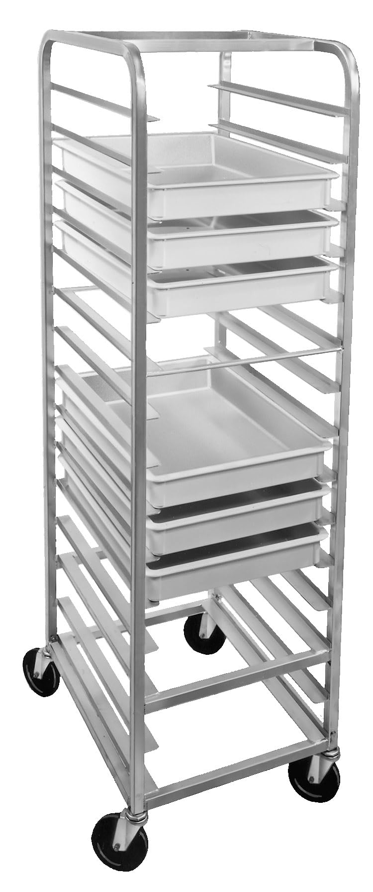 Commercial Aluminum Pizza Dough Box Rack - 21