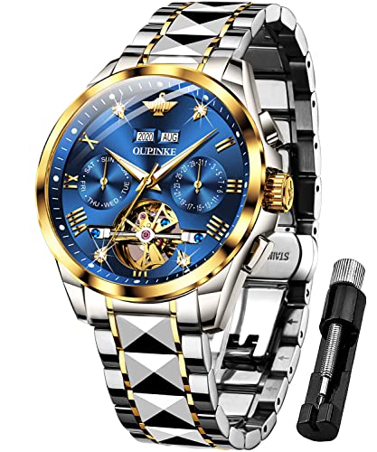 Blue Dial & Two Tone Band