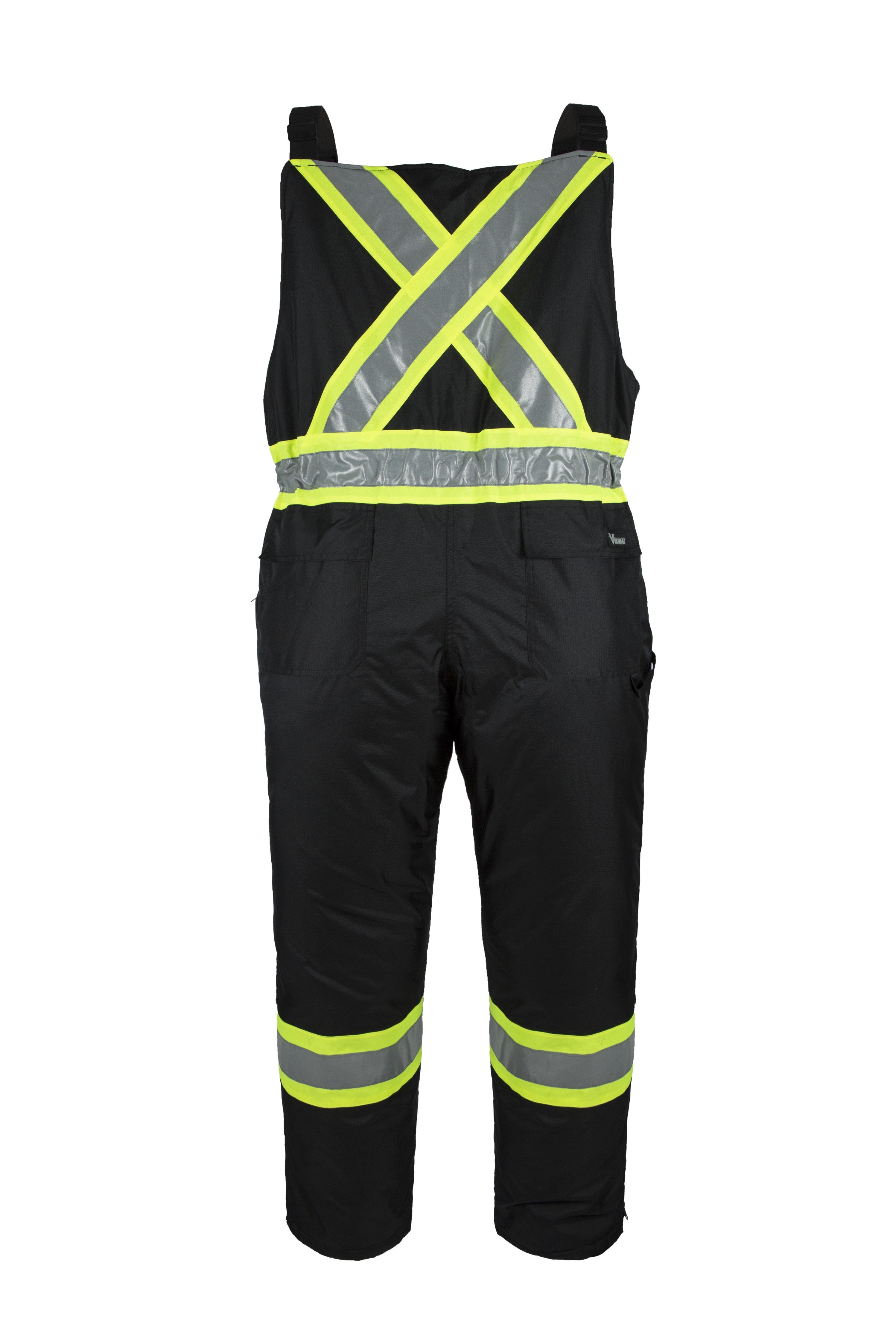 Viking® Handyman® Insulated 300D Bib Overalls for Men - Heavy Duty Work Pants with Waterproof & Windproof Protection - Ideal for Construction, Farming, and Outdoor Work
