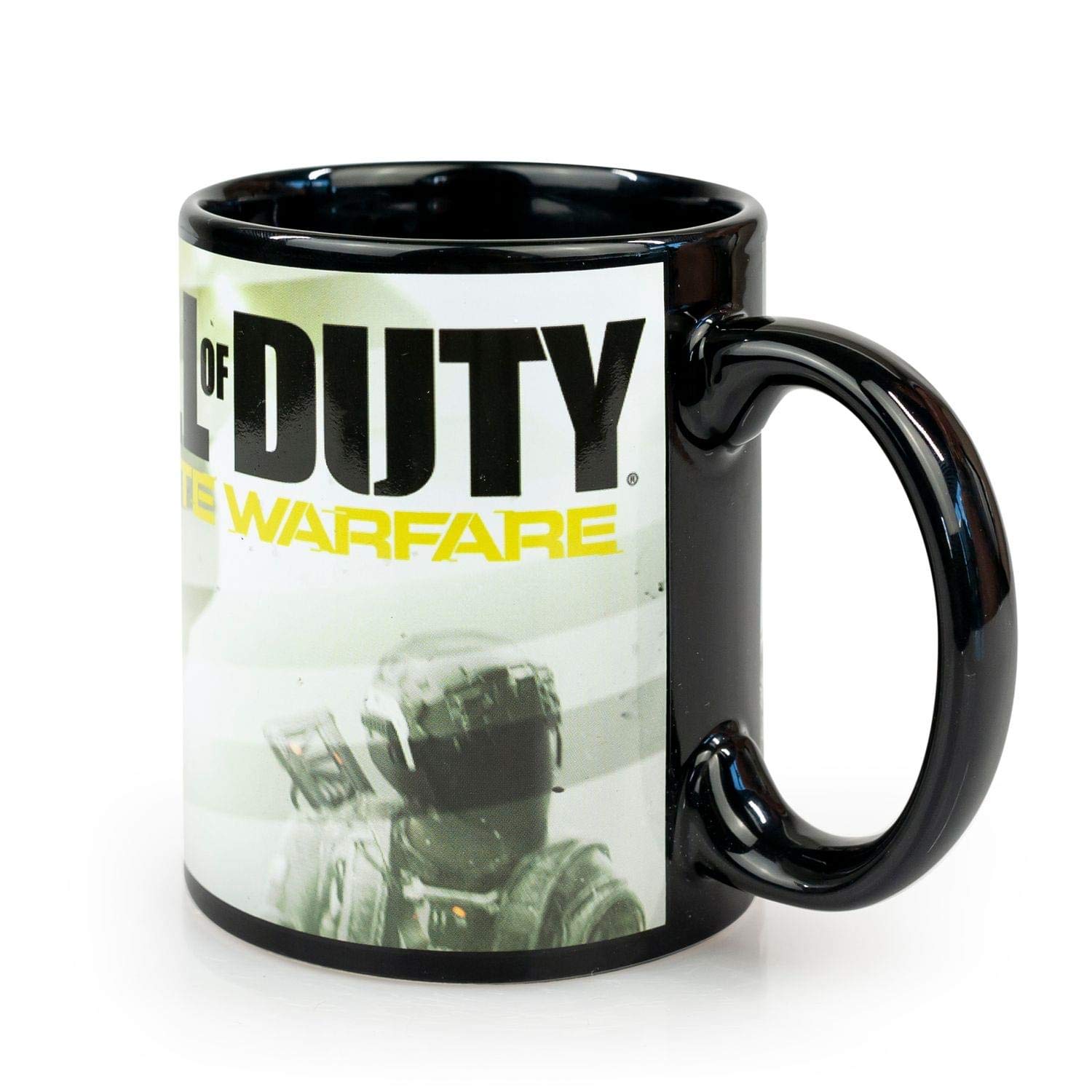 Call of Duty Infinite Warfare Heat Reactive Ceramic Mug - Changes Color with Hot Liquids - Perfect for Gamers, Coffee & Tea Lovers, Office & Home Use