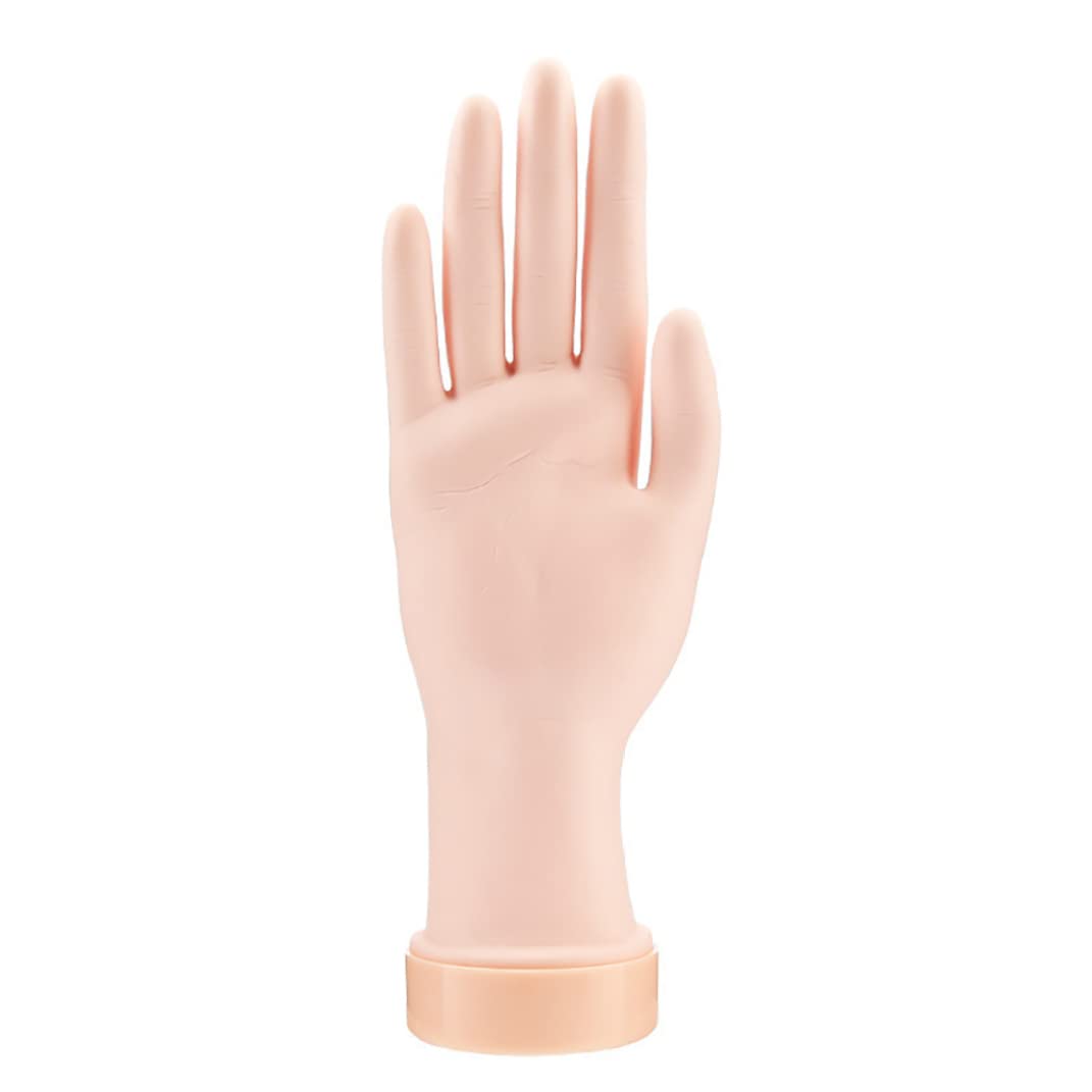 Professional Nail Art Practice Kit - Left Hand Mannequin for Nail Training, Display & Manicure Supplies | Perfect for Salon Students, DIY Nail Artists & Beauty Professionals | Home Practice & Salon Demonstration Use