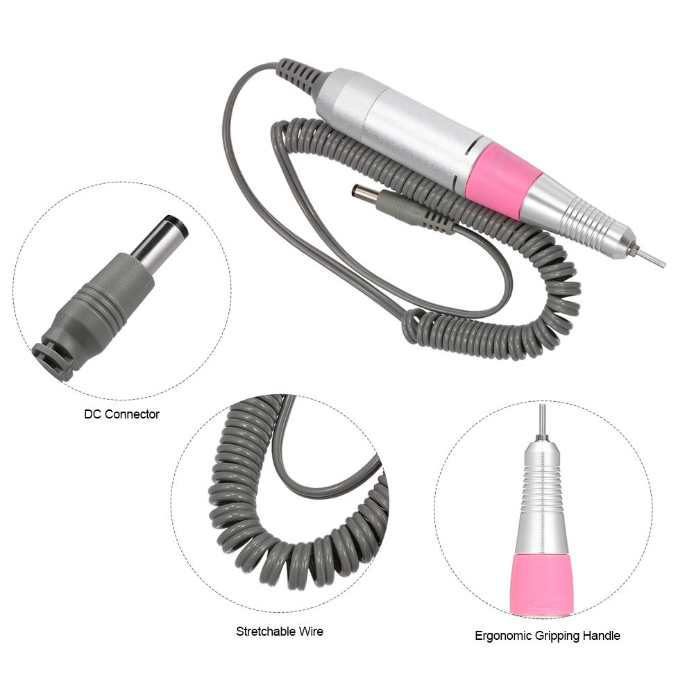 30000RPM Electric Nail Drill Pen - Manicure Pedicure Tool for Salon & Home Use