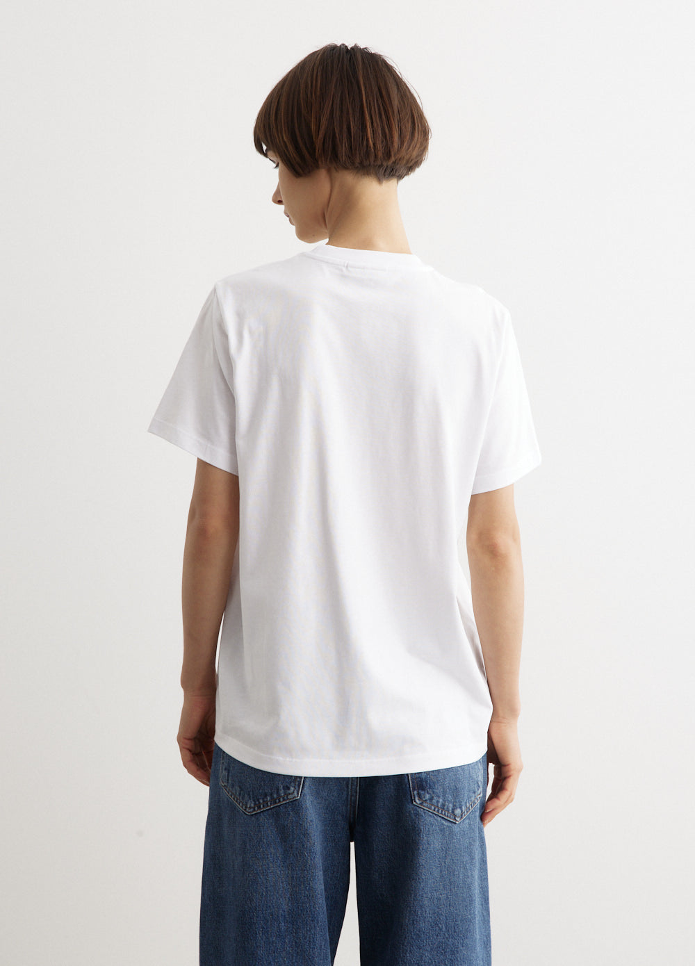 Comfortable Basic Jersey Strawberry Print Relaxed Fit T-Shirt - Casual Wear for Summer Outings and Everyday Comfort