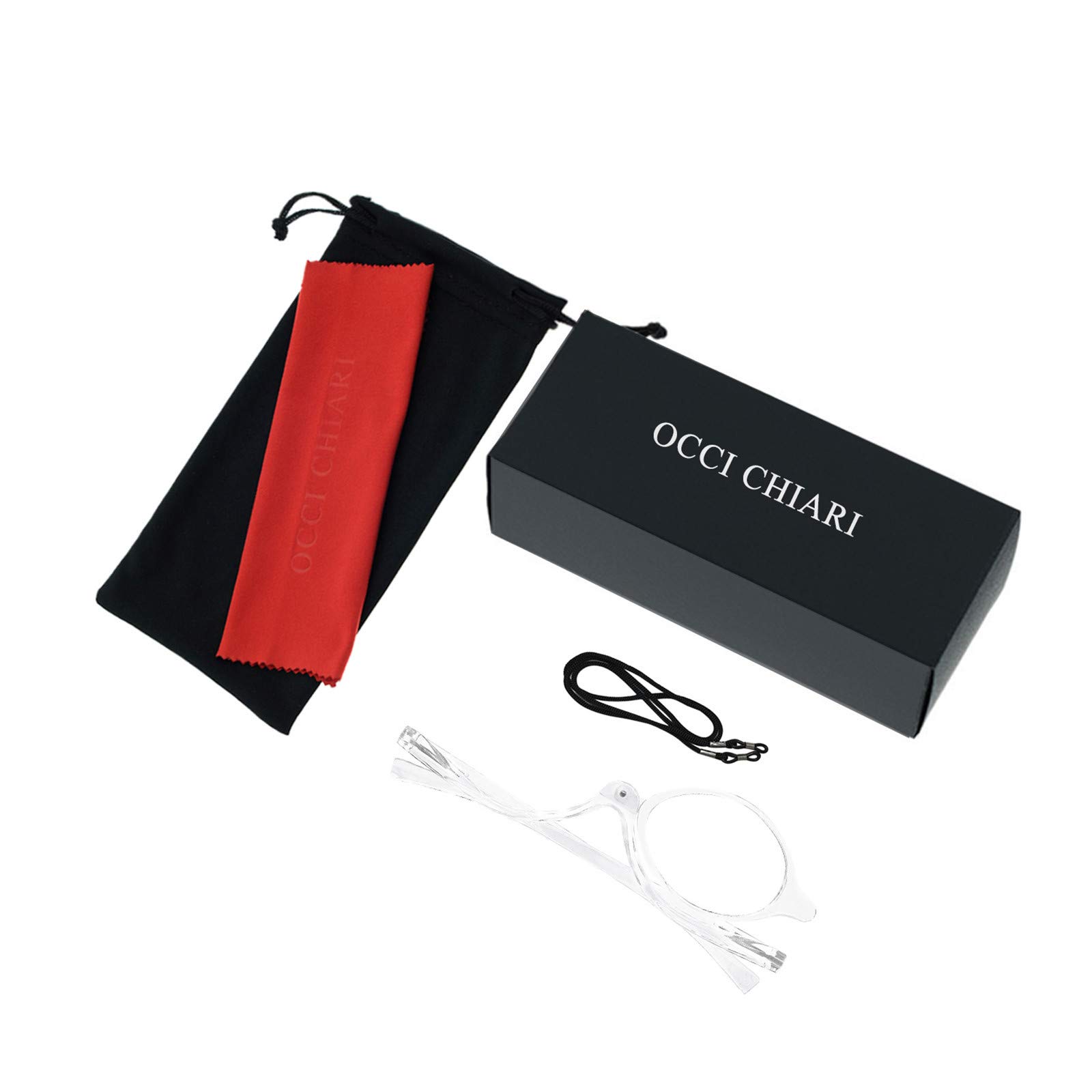 Stylish OCCI CHIARI Reading Glasses for Women & Men - Trendy Eyewear Frames for Reading, Working & Fashion Accessories - Perfect for Office, Home & Daily Use