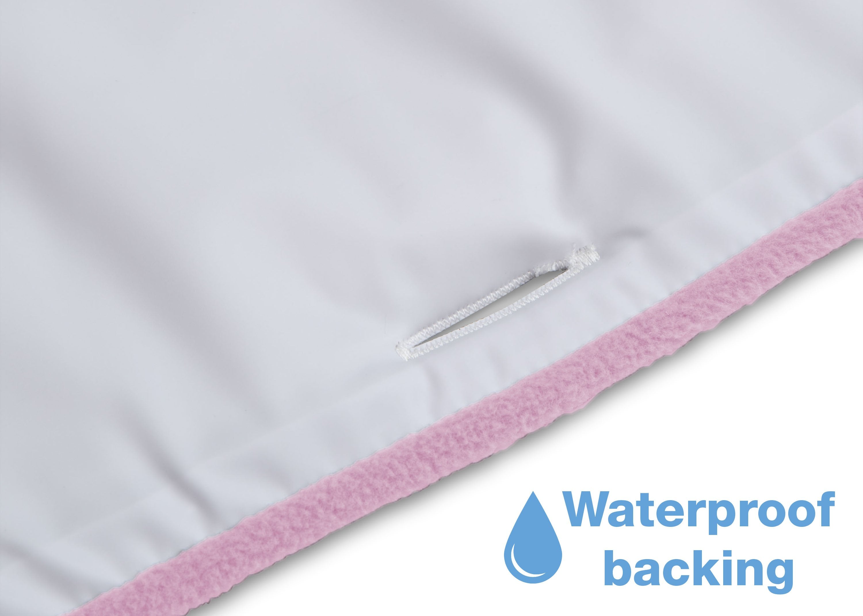 Waterproof Fleece Crib Rail Covers for Baby Cribs - 2 Pack Soft Protectors for Short Side Rails | Safe & Comfortable for Teething Infants | Nursery Essentials for Newborns & Toddlers