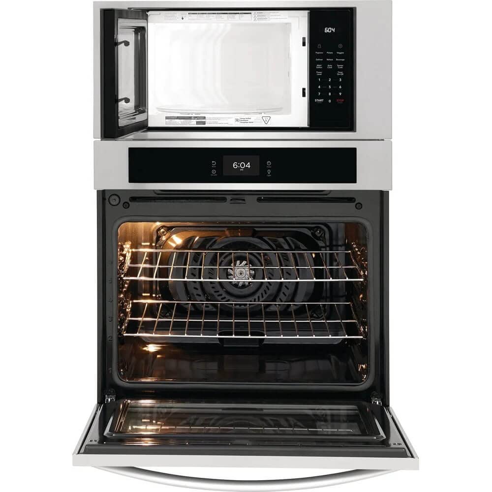 Frigidaire 30 Inch Built-In Microwave Wall Oven Combo with Convection Fan - Perfect for Modern Kitchens & Baking Enthusiasts