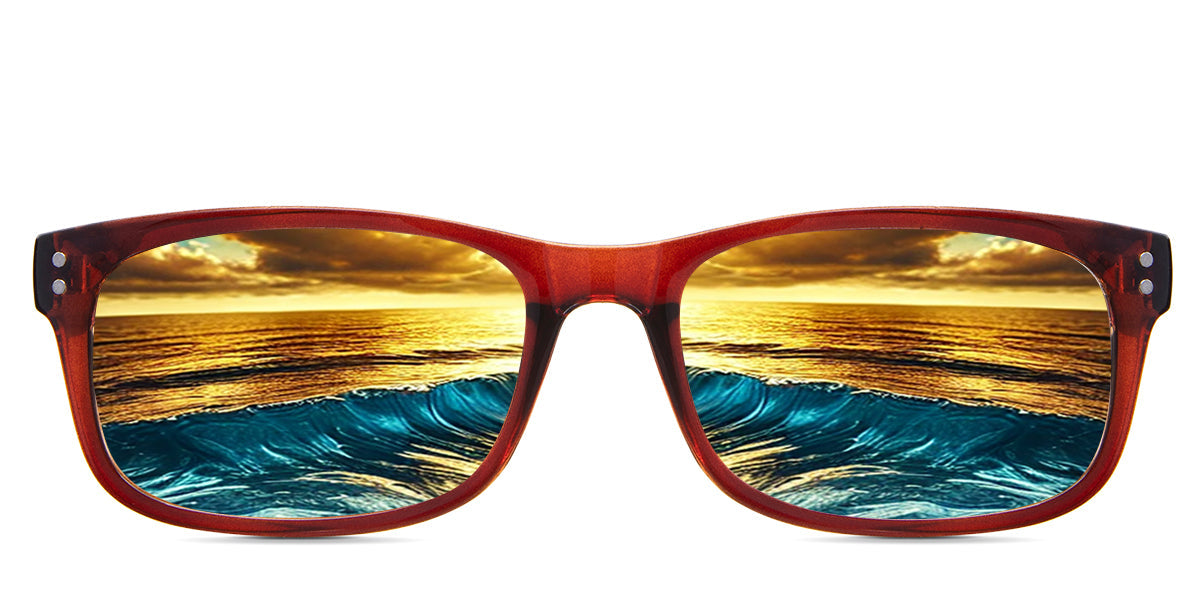 Yael Men Prescription Polarized Sunglasses - UV Protection, Anti-Glare for Driving, Fishing & Outdoor Activities