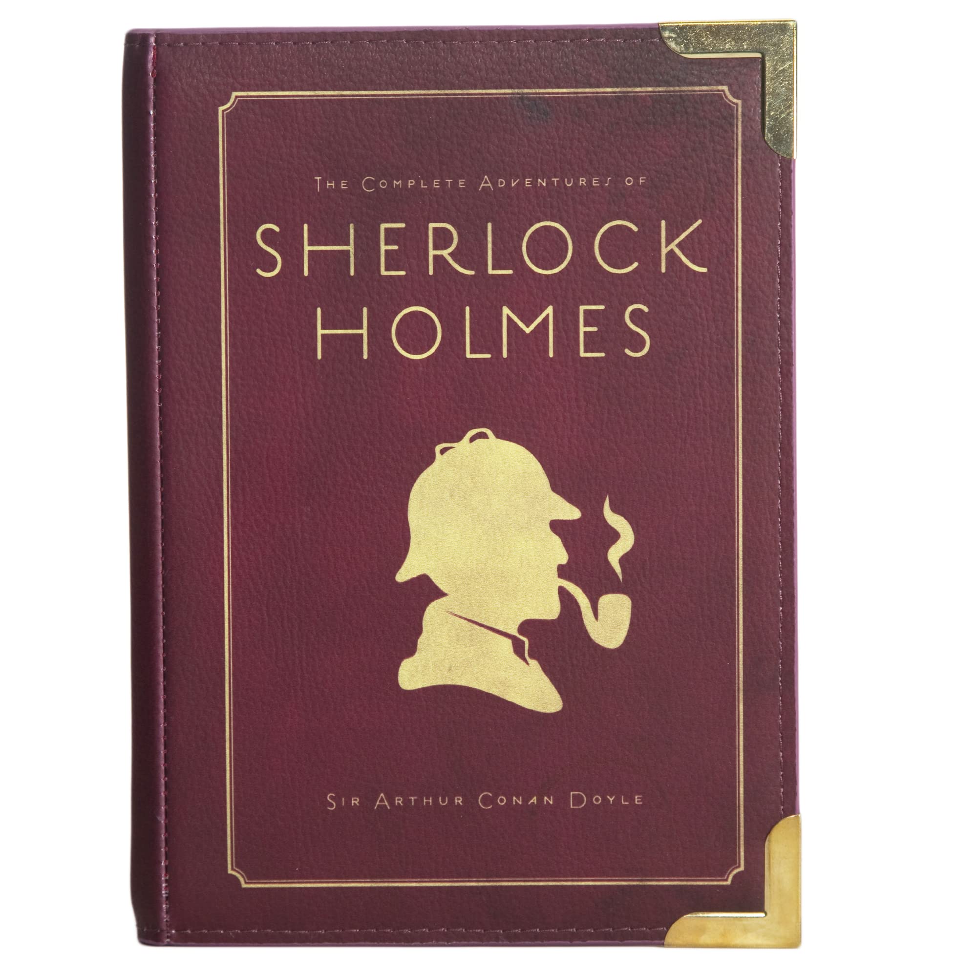 Sherlock Holmes Themed Vegan Leather Crossbody Purse for Book Lovers - Large Capacity Bookish Handbag for Women | Perfect for Reading Cafés, Library Visits & Literary Events