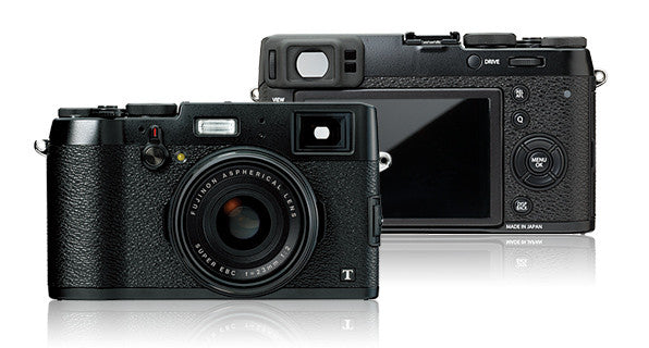 Fujifilm X100T 16.3MP Digital Camera with 23mm F2 Lens - Premium Black Compact Mirrorless Camera for Street Photography & Travel