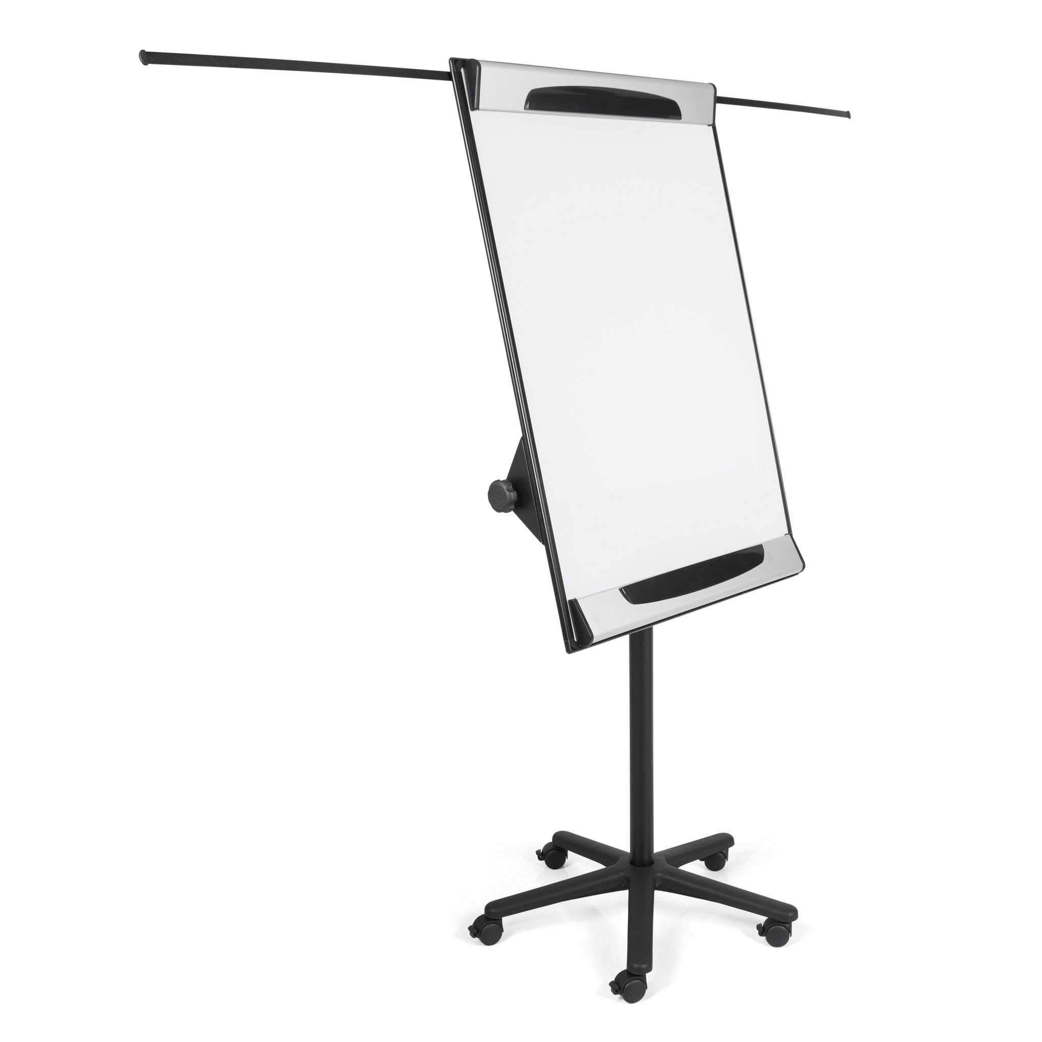 MasterVision Magnetic Dry-Erase Easel with Tripod Extension Bar - Adjustable Height 69