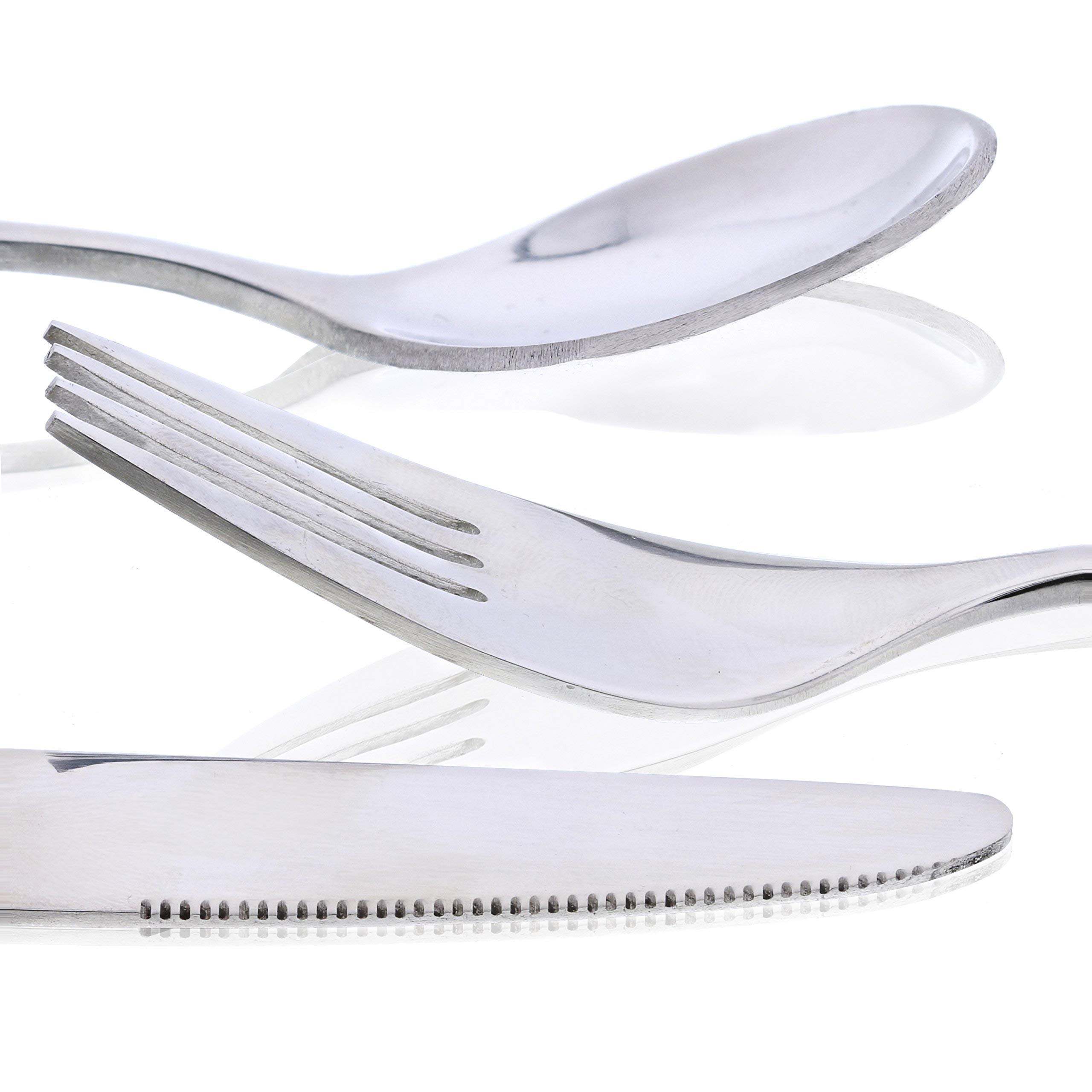 Mindful Eating Portion Control Flatware Set - Weight Loss & Bariatric Diet Utensils for Healthy Eating Habits | Perfect for Portion Control, Weight Management & Post-Surgery Recovery