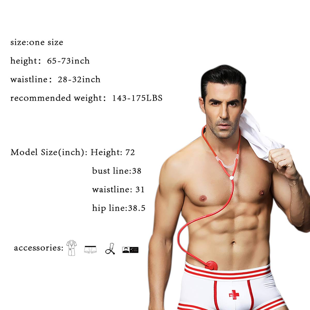 Best Men's Role Play Costume Outfit for Cosplay, Halloween & Parties | Premium Quality Costume for Adults