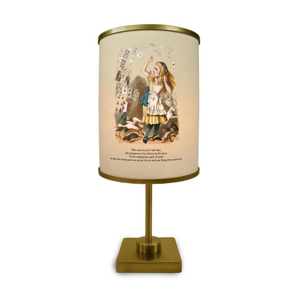 Alice in Wonderland LED Framed Wall Art - Decorative Light-Up Picture for Living Room, Bedroom & Nursery Decor