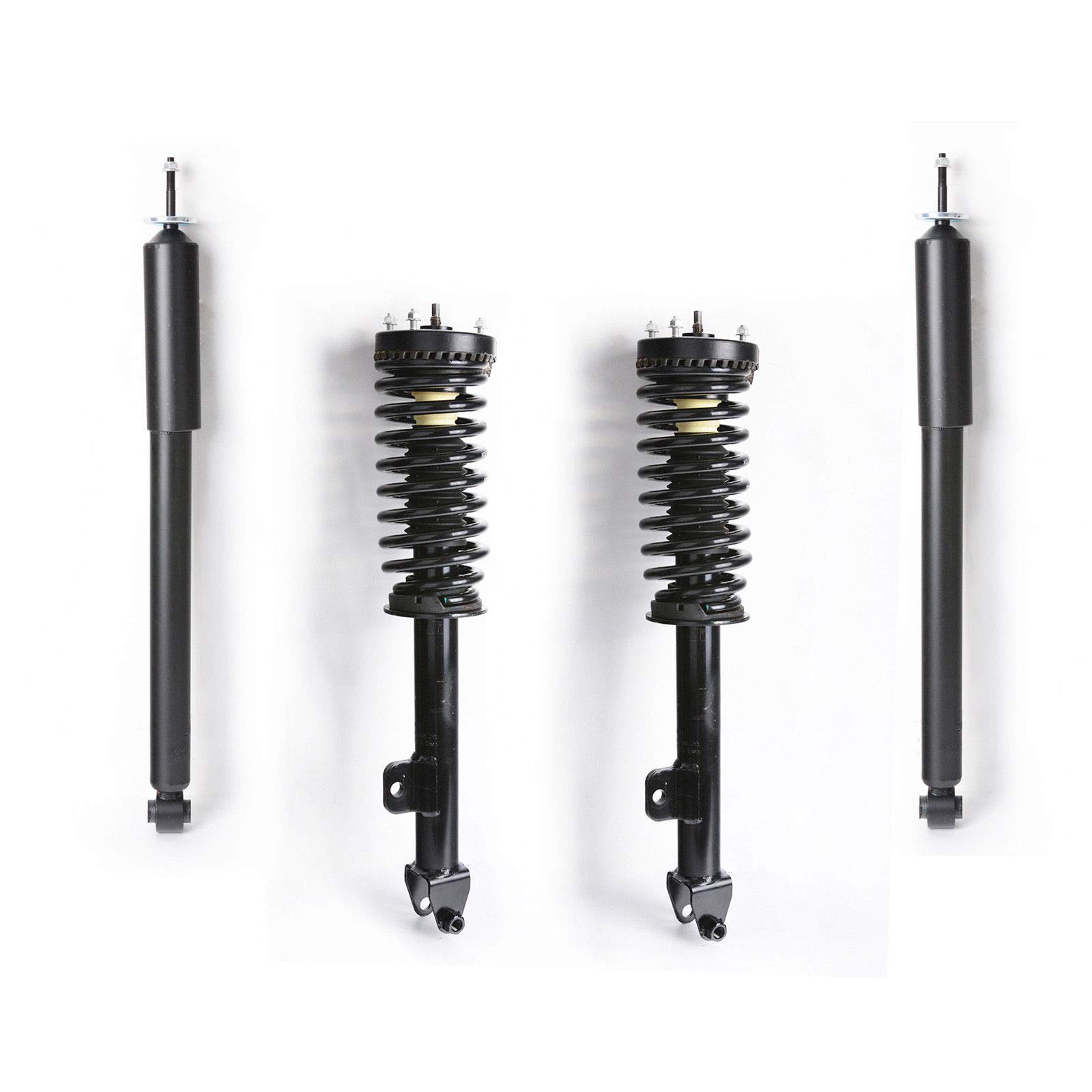 BROSCONE S0055 S0055 A0470 A0470 4-Piece Complete Suspension Kit - Shocks & Struts Assembly for 2005-2010 Chrysler 300 | Smooth Ride & Enhanced Handling for Daily Commuting & Highway Driving