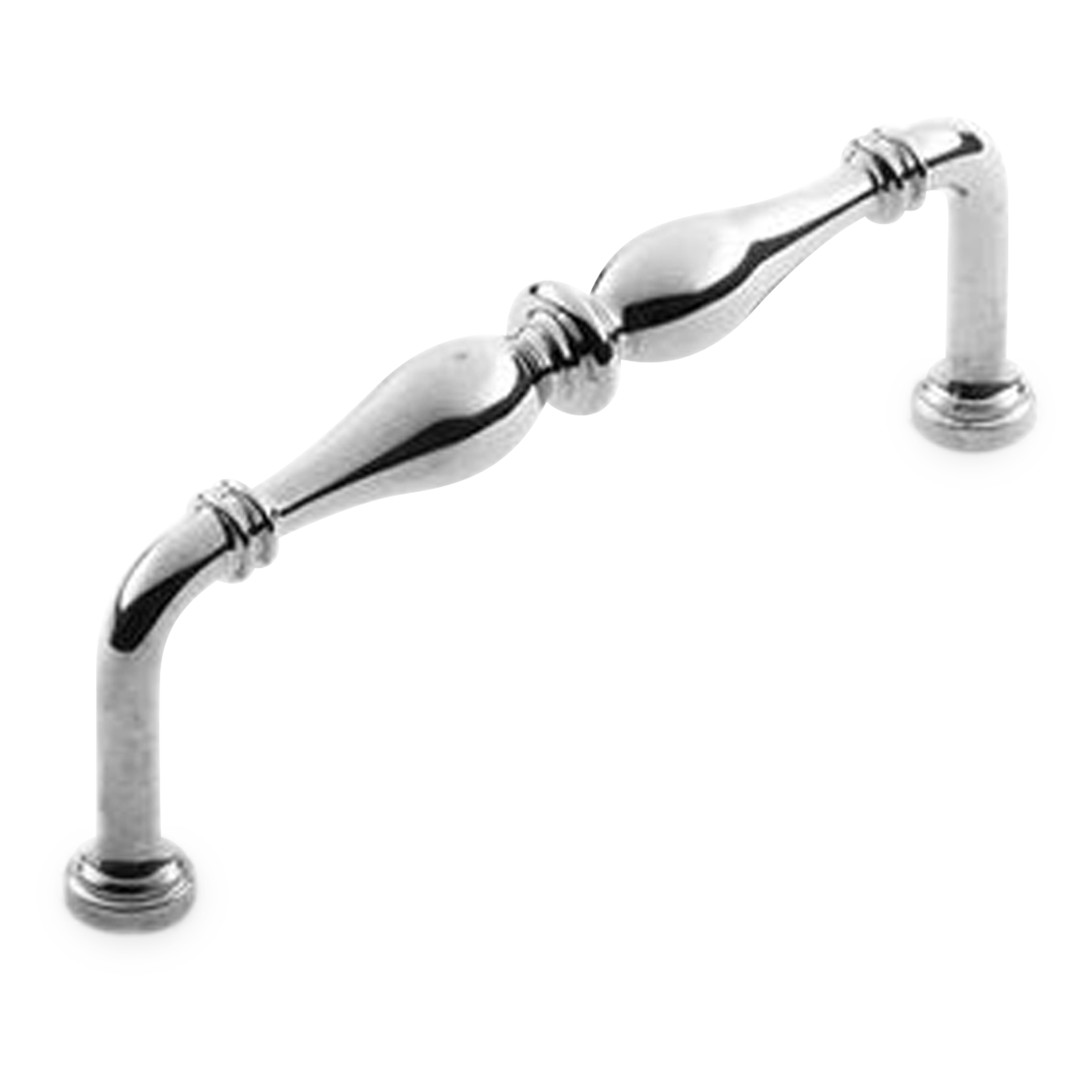Classic 4-Pull Drawer Cabinet Handle - Vintage Style Hardware for Kitchen & Bathroom Cabinets, Dressers & Furniture (101629095637) - Perfect for Home Renovation & DIY Projects