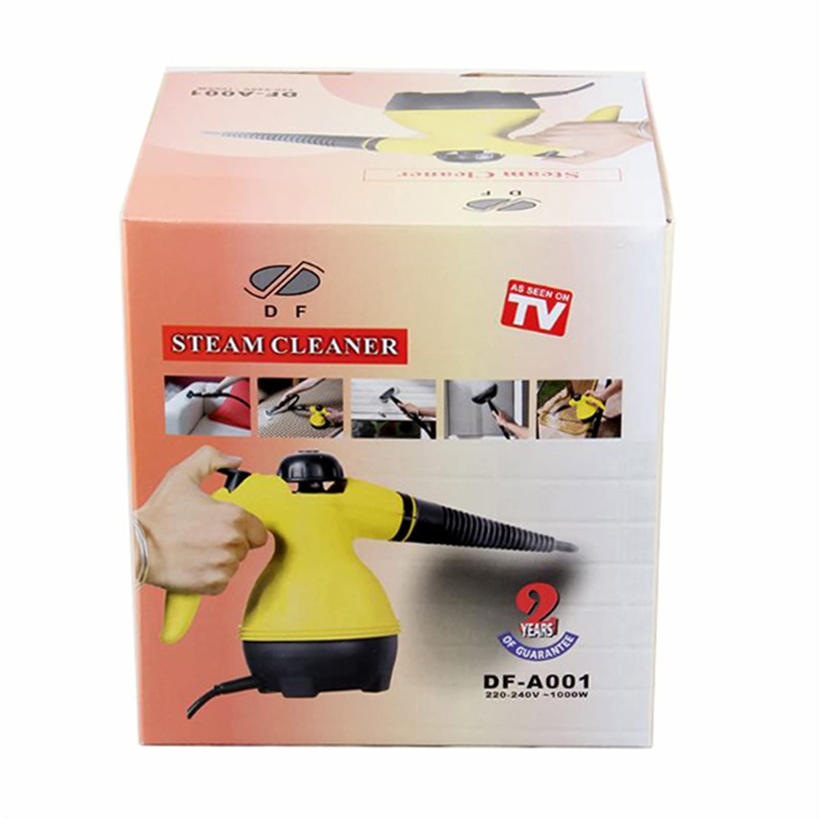 Portable Handheld Steam Cleaner for Home Use - High Temperature & Pressure Multi-Purpose Cleaning Tool T-005 | Perfect for Kitchen, Bathroom, Floors & Car Detailing
