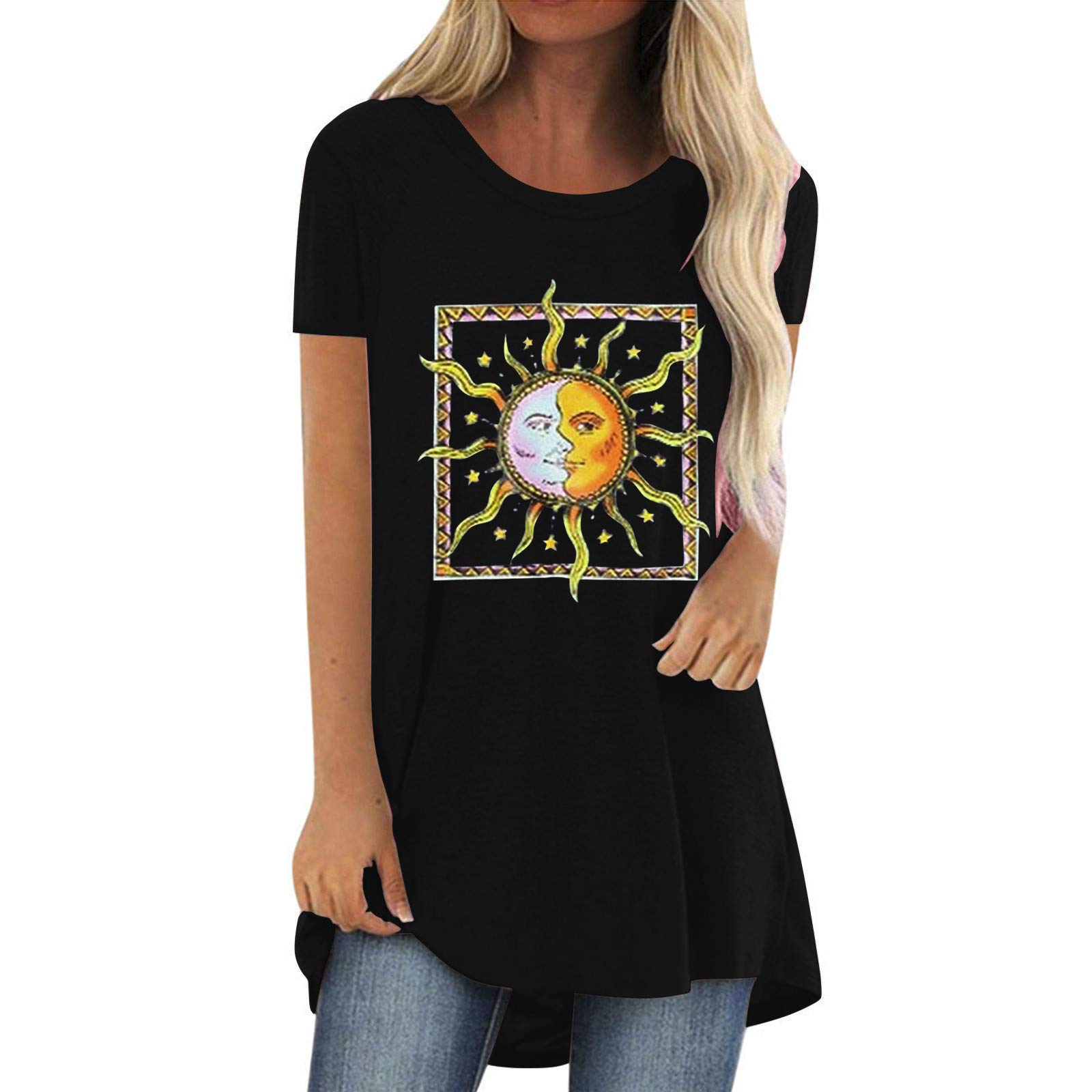 Women's Casual Long Sleeve Blouse - Loose Fit Tunic Top for Party & Everyday Wear | Comfortable Pullover Shirt for Work, Date Night & Fall Outfits
