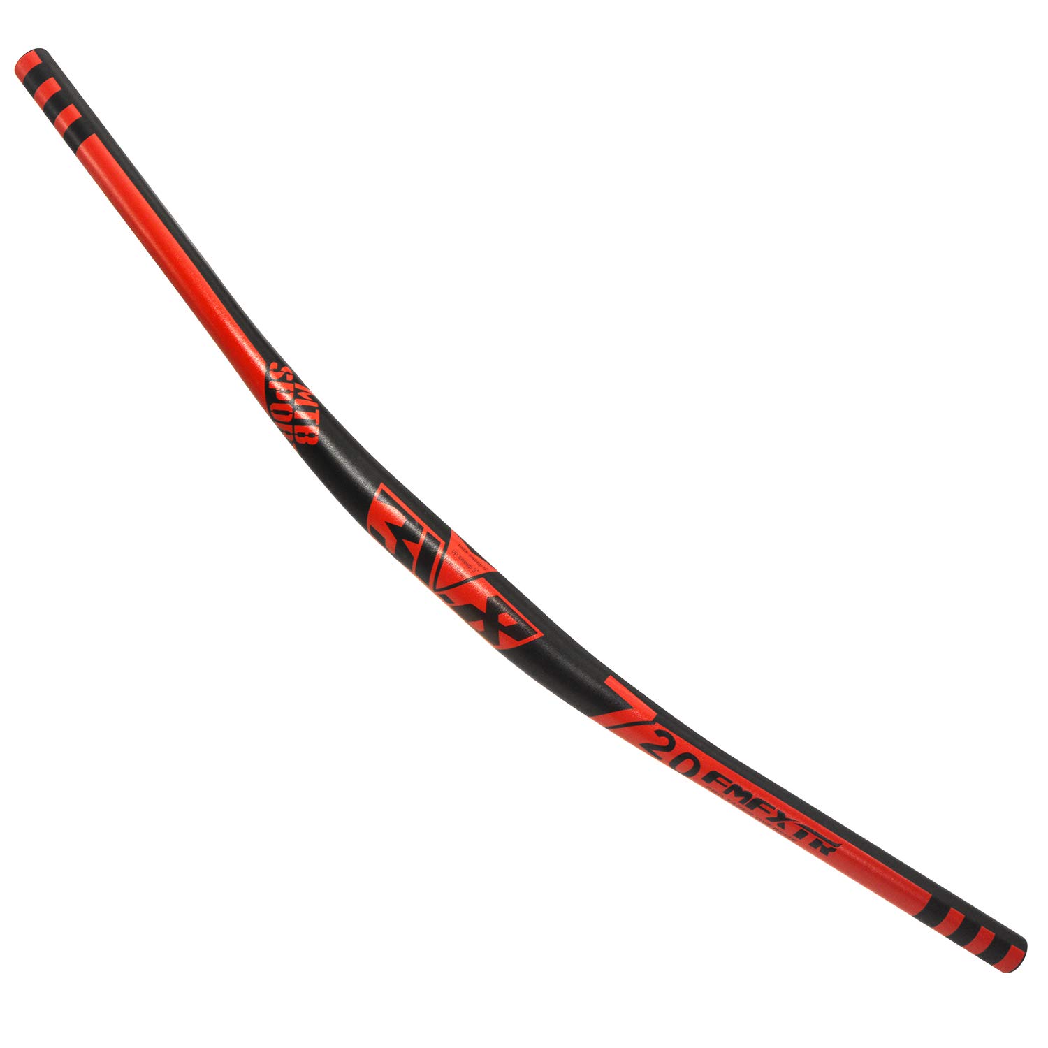 Lightweight 720mm 31.8mm Aluminum Alloy Riser Handlebar for Mountain Bike & BMX - Durable MTB Handlebar for Off-Road Cycling & Urban Commuting