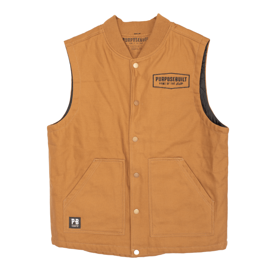 Burton Men's Saddle Vest - Lightweight Insulated Puffer Jacket for Outdoor Activities | Hiking, Camping & Winter Sports Gear