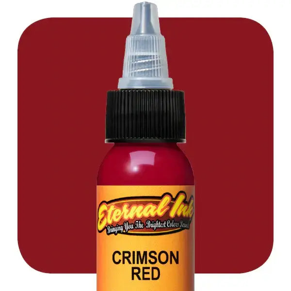 Premium Crimson Red Eternal Ink - Long-Lasting, Vibrant Color for Calligraphy, Tattoos & Art Projects | Ideal for Professional Artists & DIY Enthusiasts
