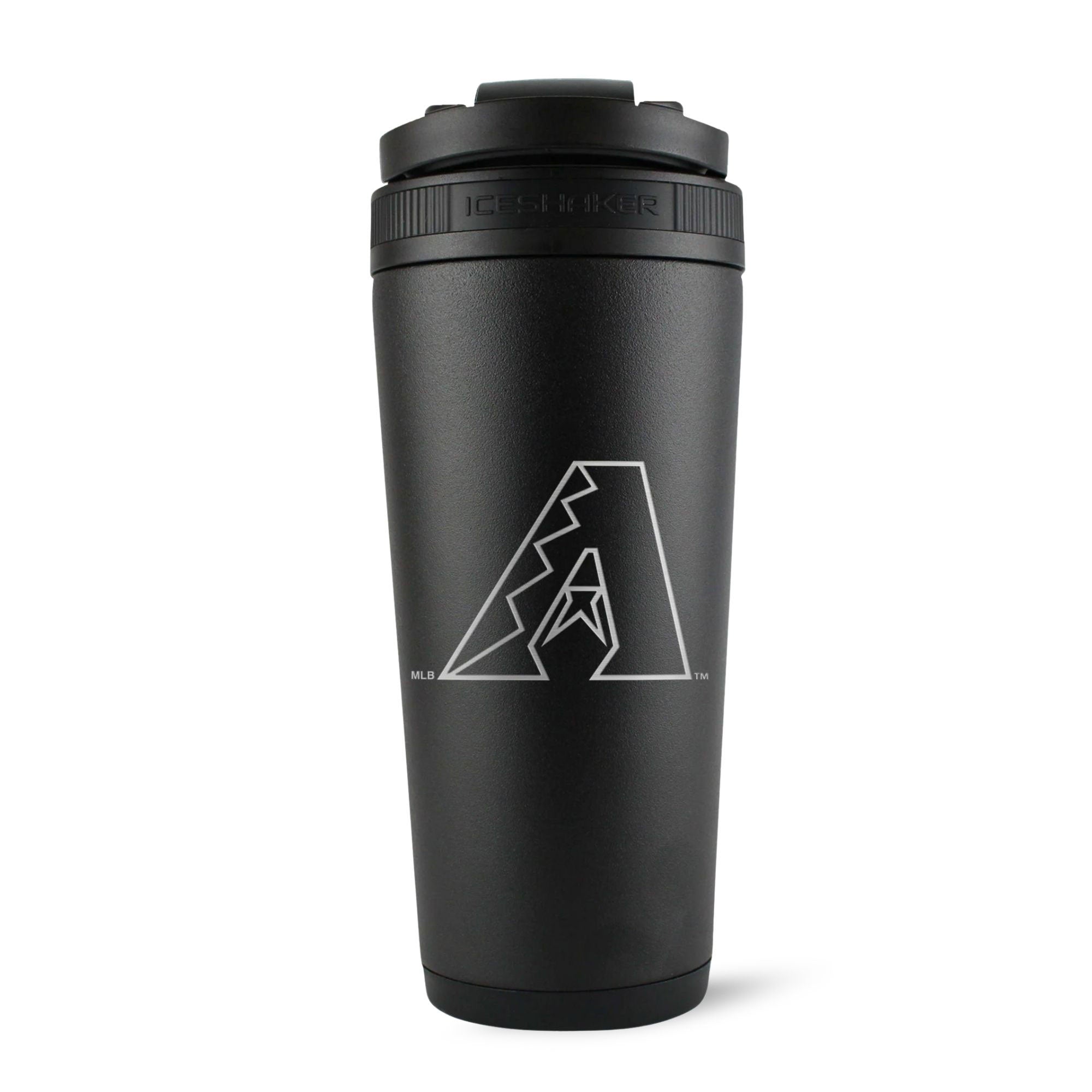 Official Arizona Diamondbacks 26oz Insulated Stainless Steel Water Bottle - Leakproof Sports Shaker Cup for Gym, Workouts & Outdoor Activities