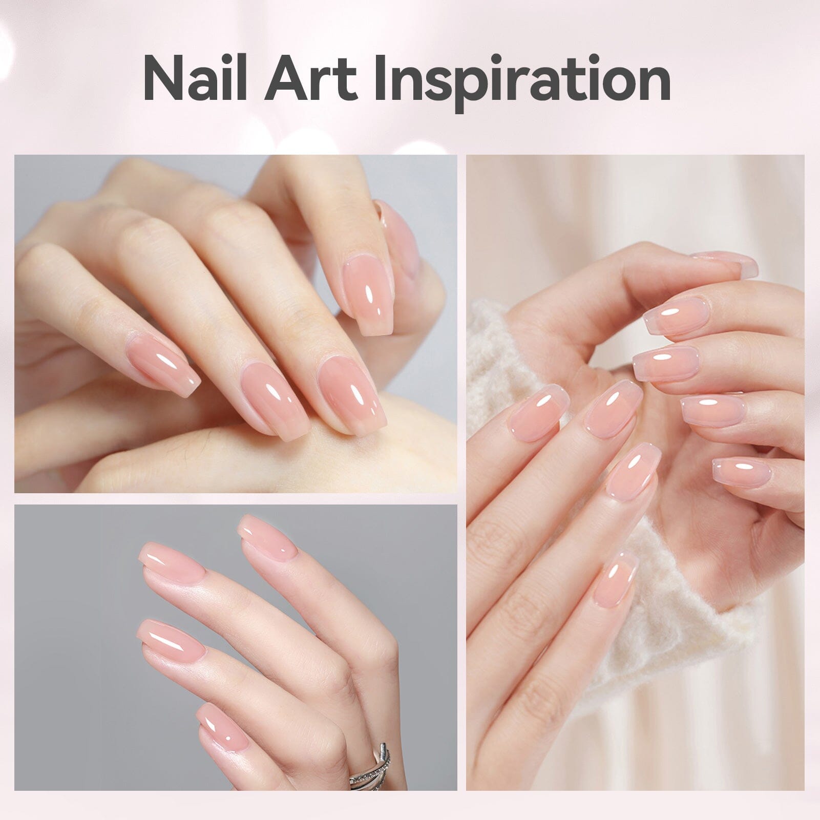 Nude 8 in 1 Builder Gel BG03 15ml - Professional Nail Strengthener & Builder for DIY Manicures at Home | Perfect for Gel Extensions, Nail Art & Natural Nail Care
