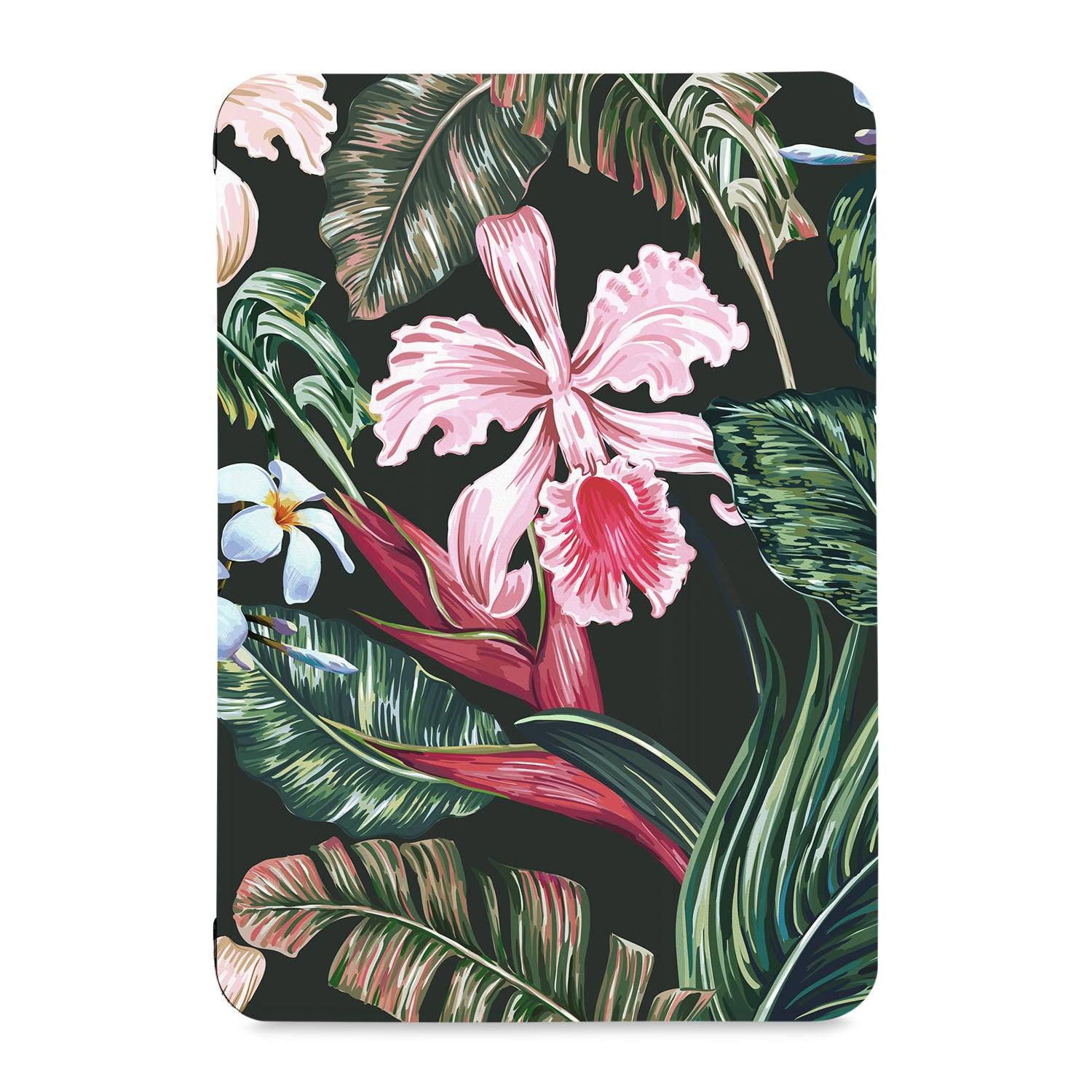 Samsung Tablet Case with Floral Design - Slim Protective Cover for Samsung Galaxy Tab A/S6/S7/S8 - Perfect for Work, School & Travel