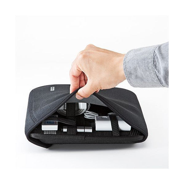Grid IT Wrap Organizer for MacBook Air - Cable Management & Travel Storage Solution for Laptops, Perfect for Office, Home, and On-the-Go Use