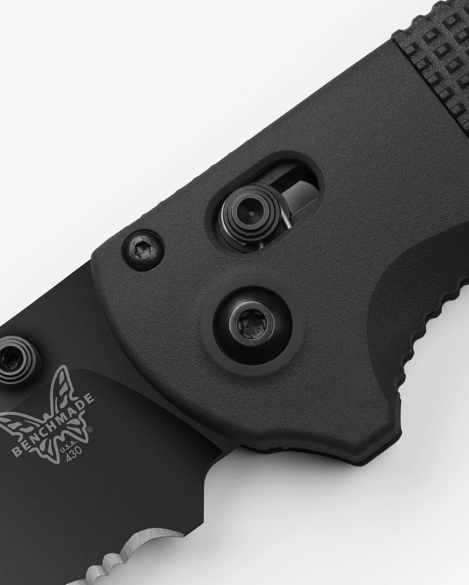 Redoubt® Black Grivory® Drop Point Tactical Knife - Outdoor Survival, Hunting, Camping & EDC Gear