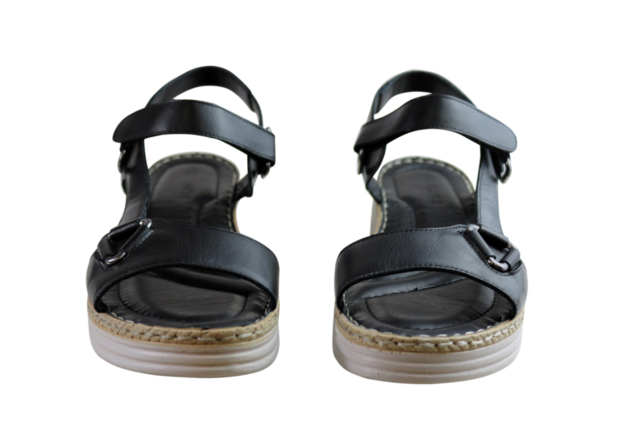Orizonte Amori Women's Comfortable Leather Sandals - European Style Summer Walking Shoes for Beach, Vacation & Casual Outings